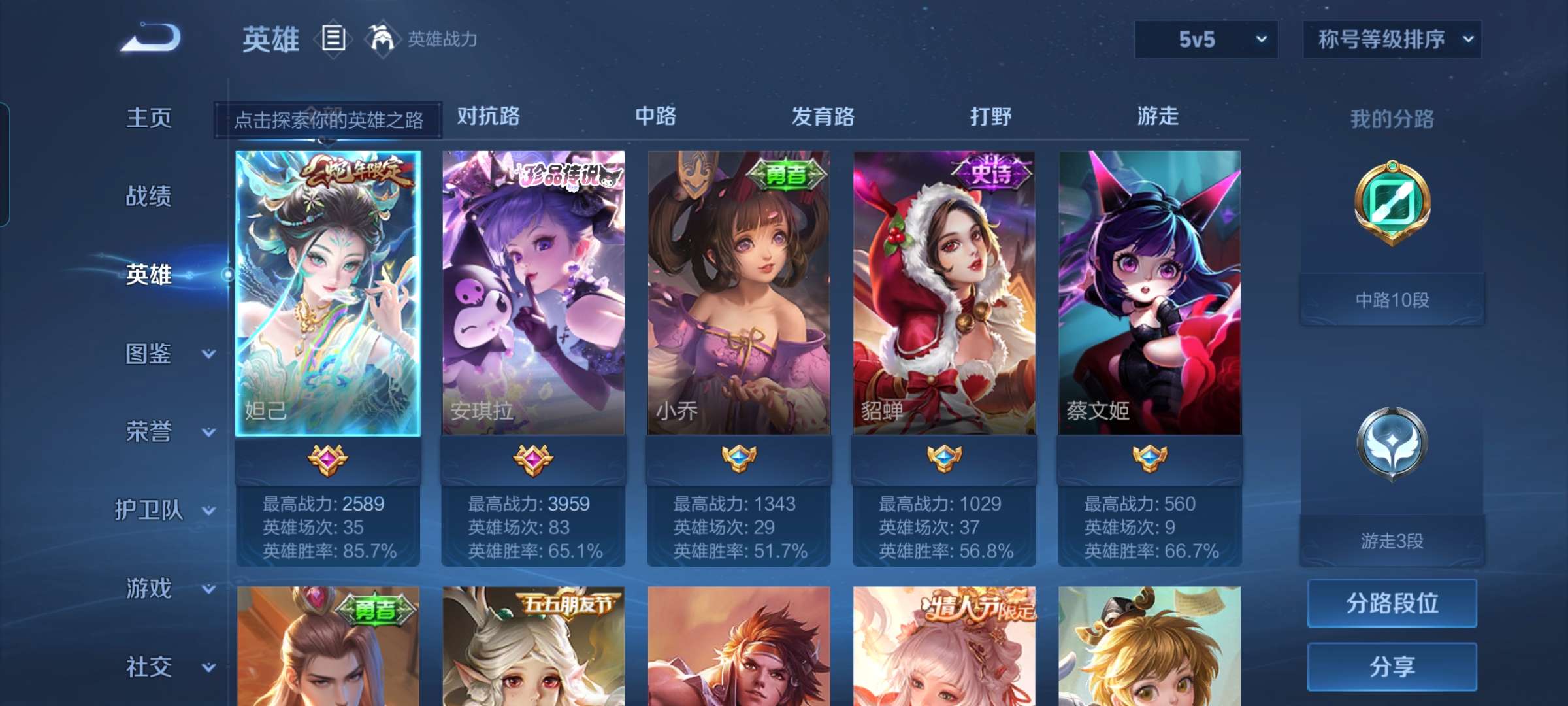 WZCMW3273869王者荣耀账号详情图5