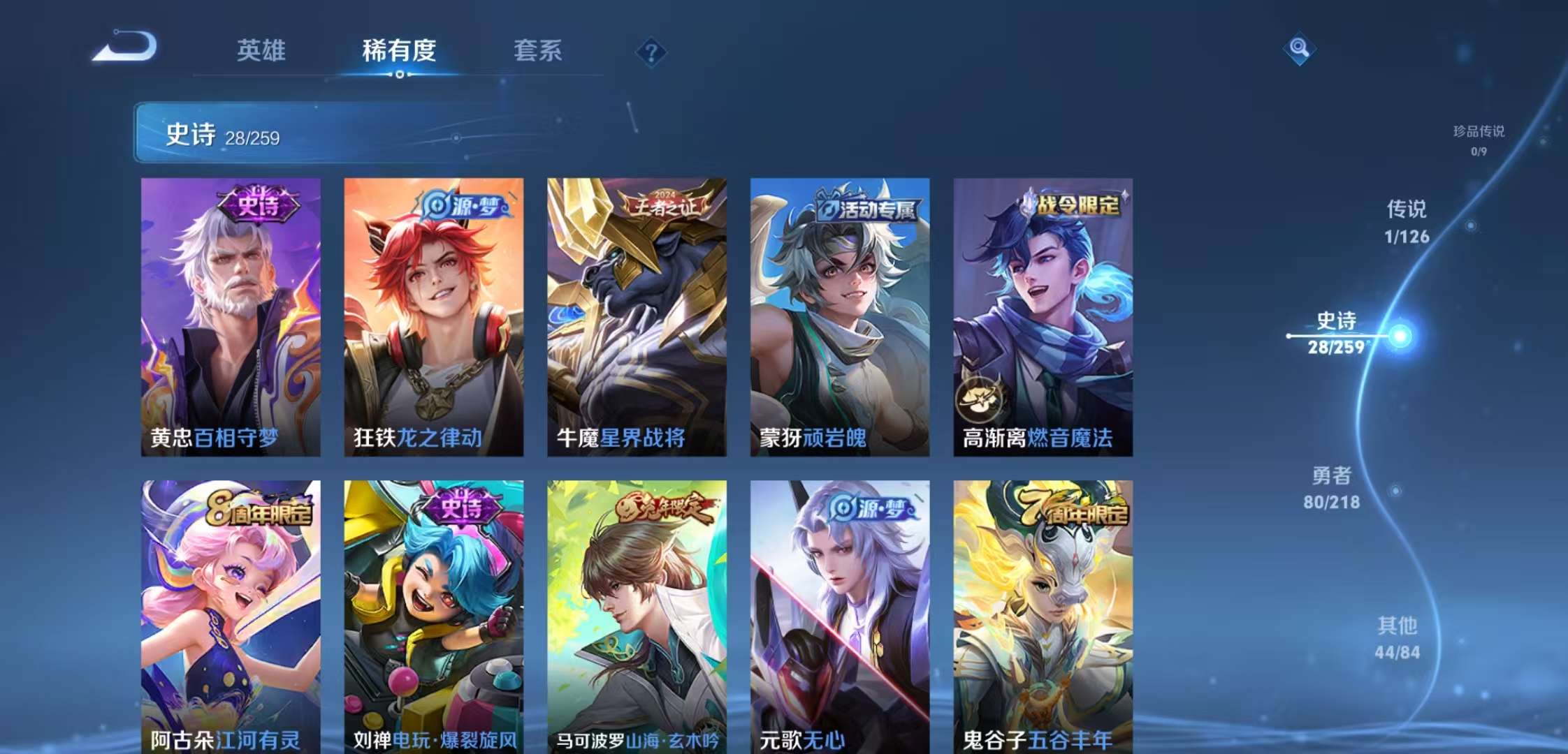 WZCMW3258633王者荣耀账号详情图8