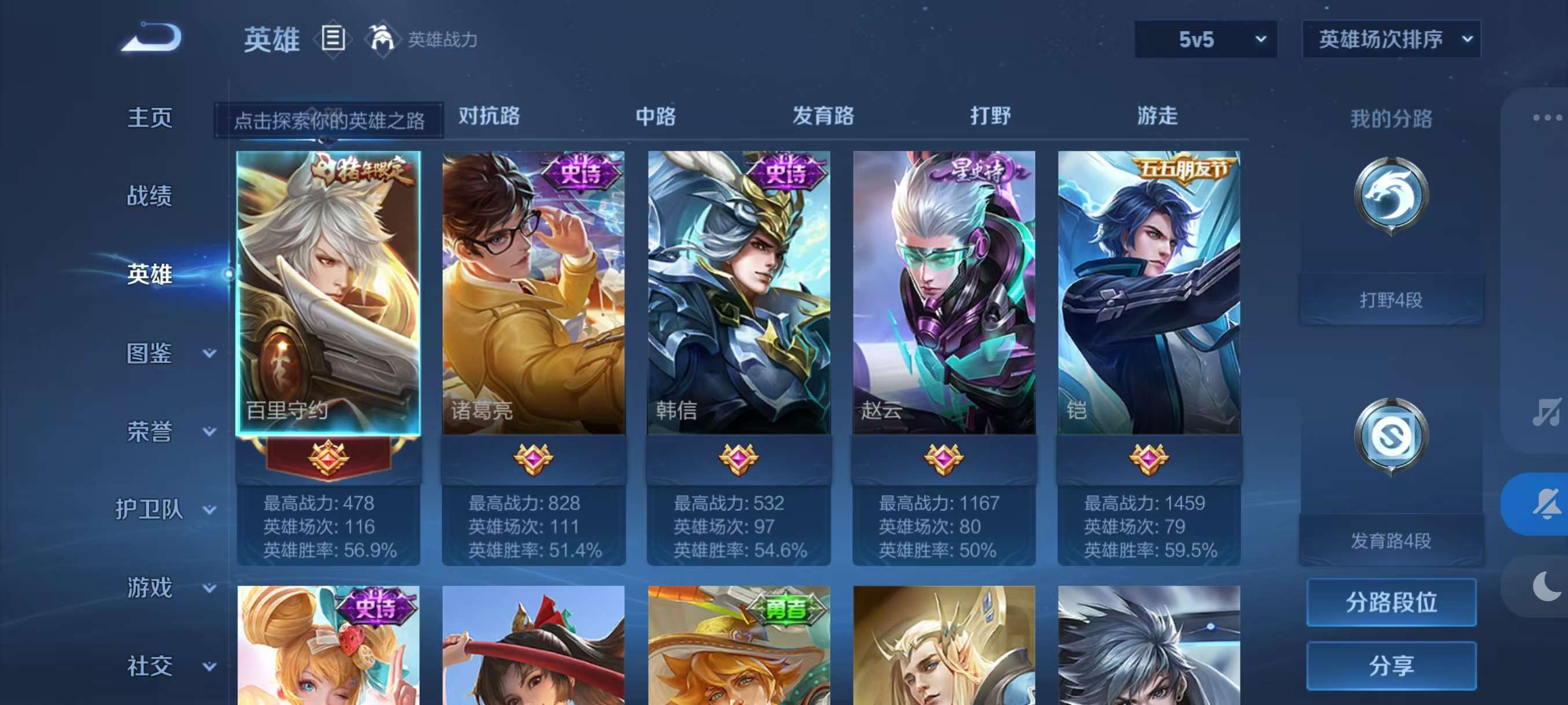 WZCMW3265989王者荣耀账号详情图3