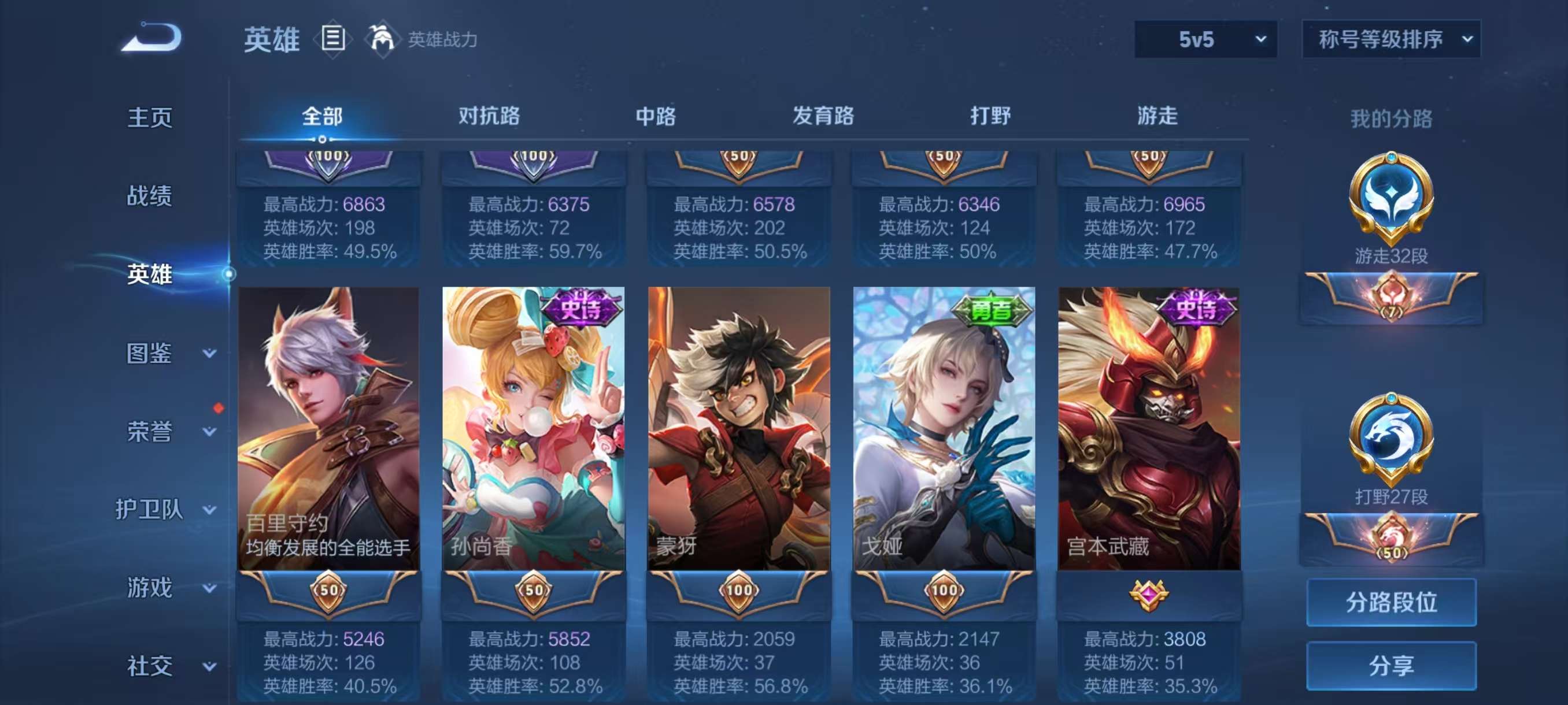 WZCMW3269127王者荣耀账号详情图3