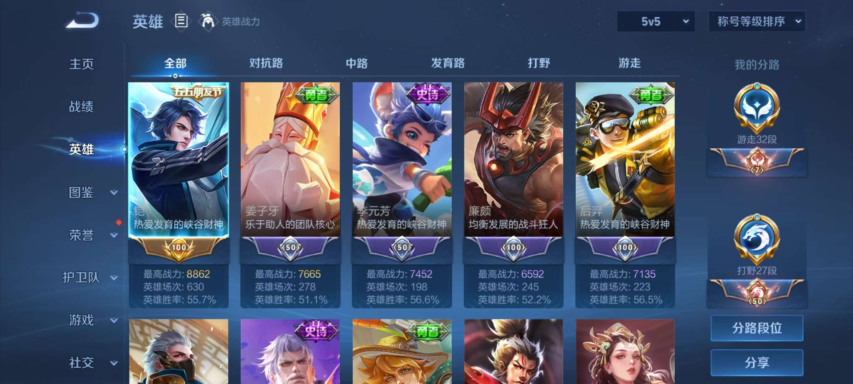 WZCMW3269127王者荣耀账号详情图2