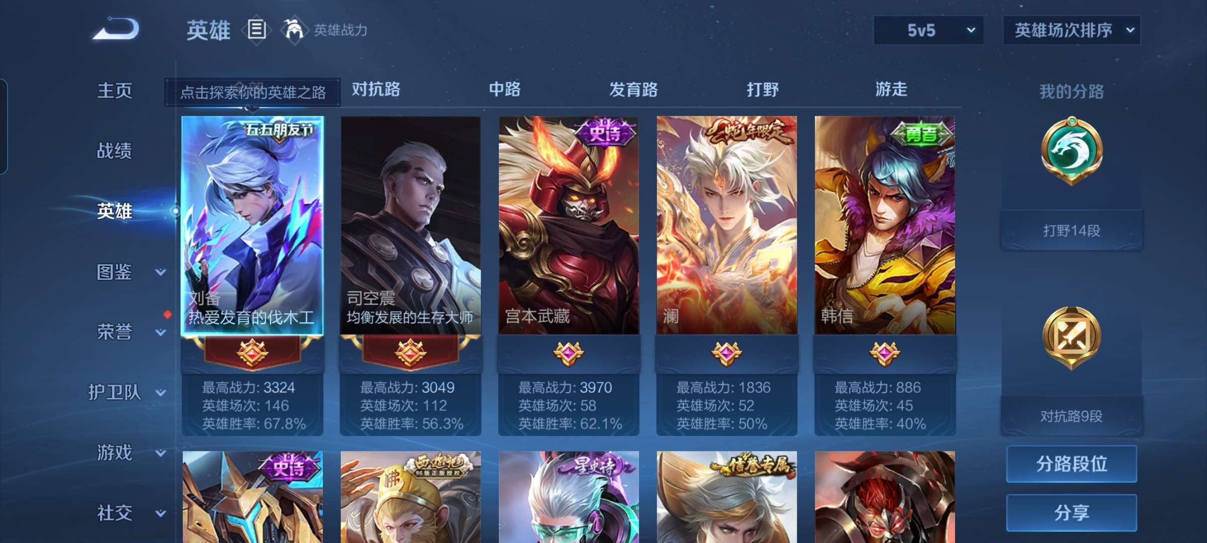WZCMW3273969王者荣耀账号详情图2