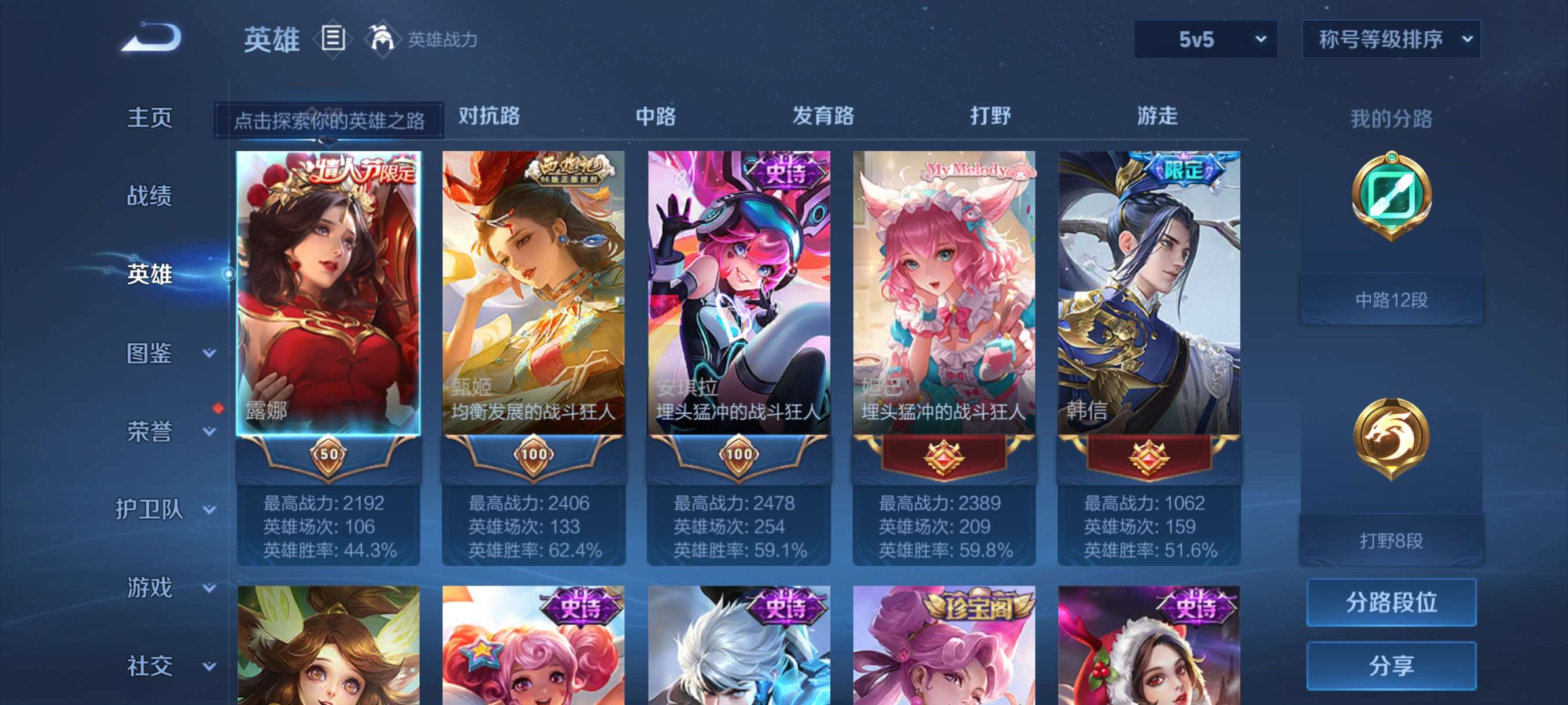 WZCMW3288413王者荣耀账号详情图4