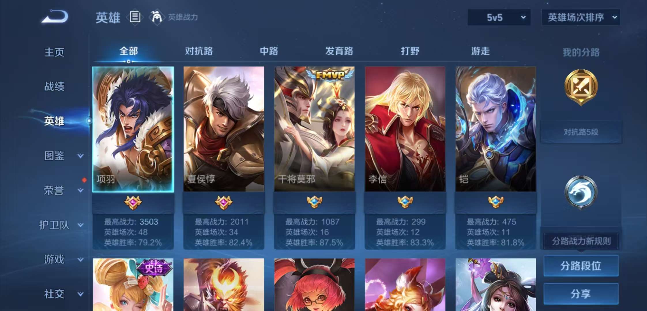 WZCMW3369334王者荣耀账号详情图3