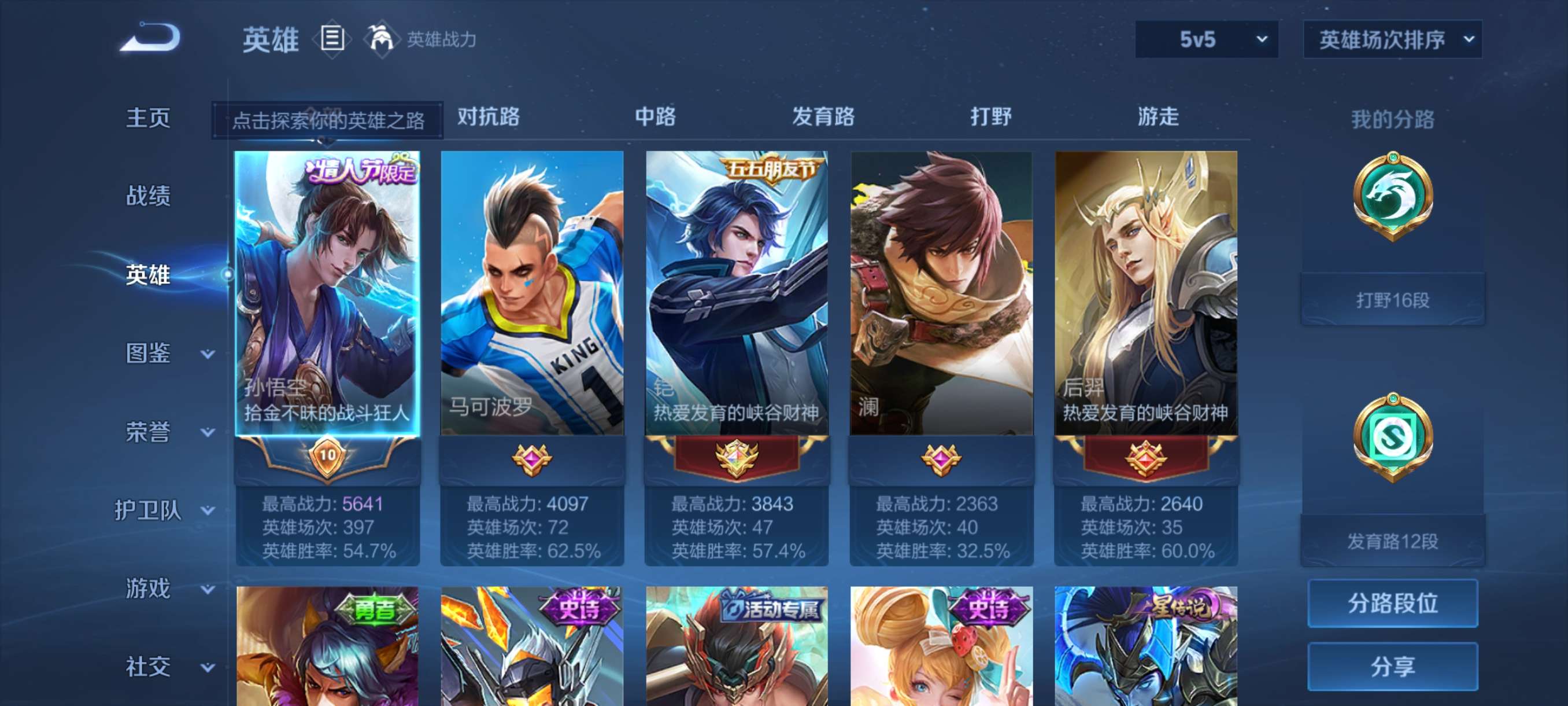 WZCMW3382290王者荣耀账号详情图2