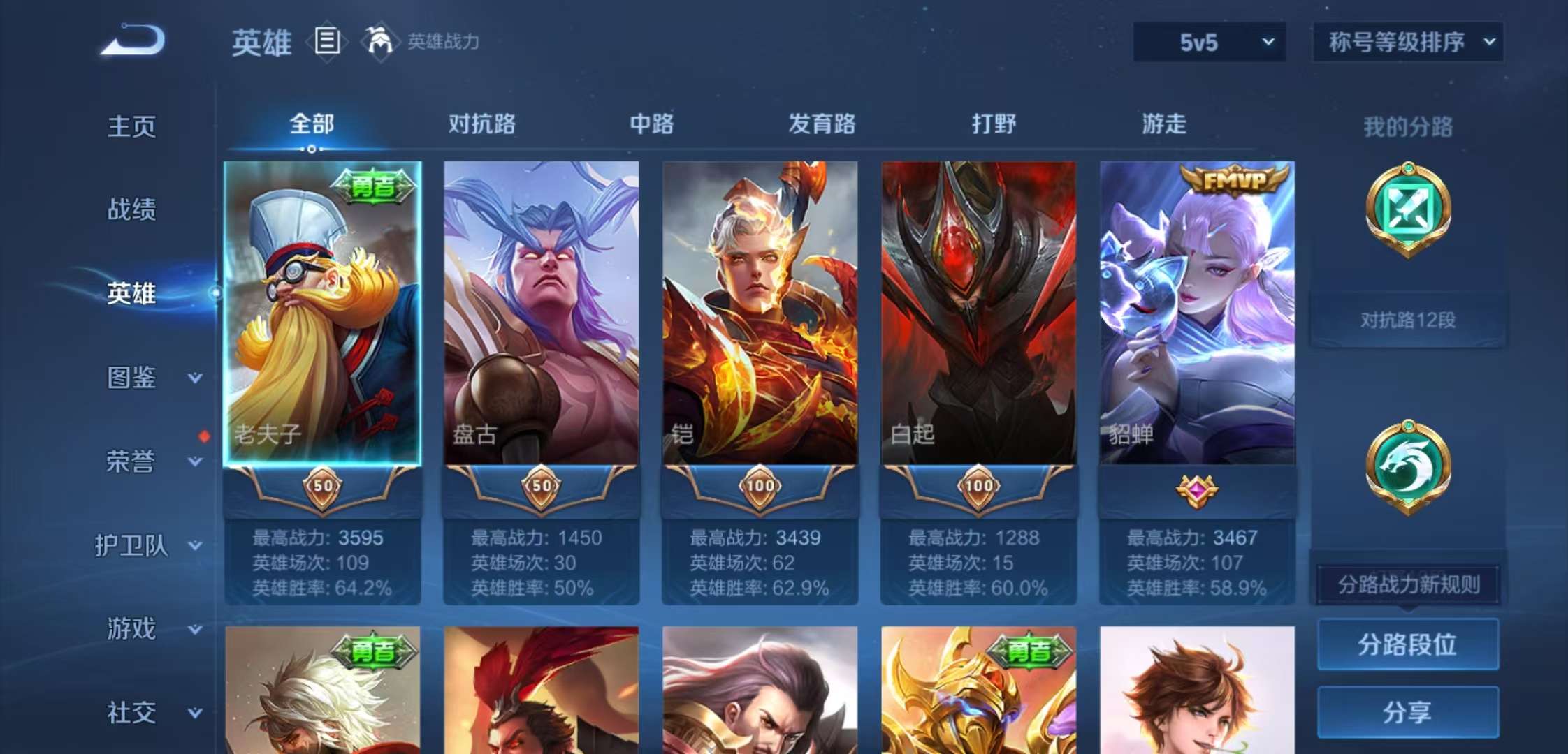 WZCMW3390305王者荣耀账号详情图3