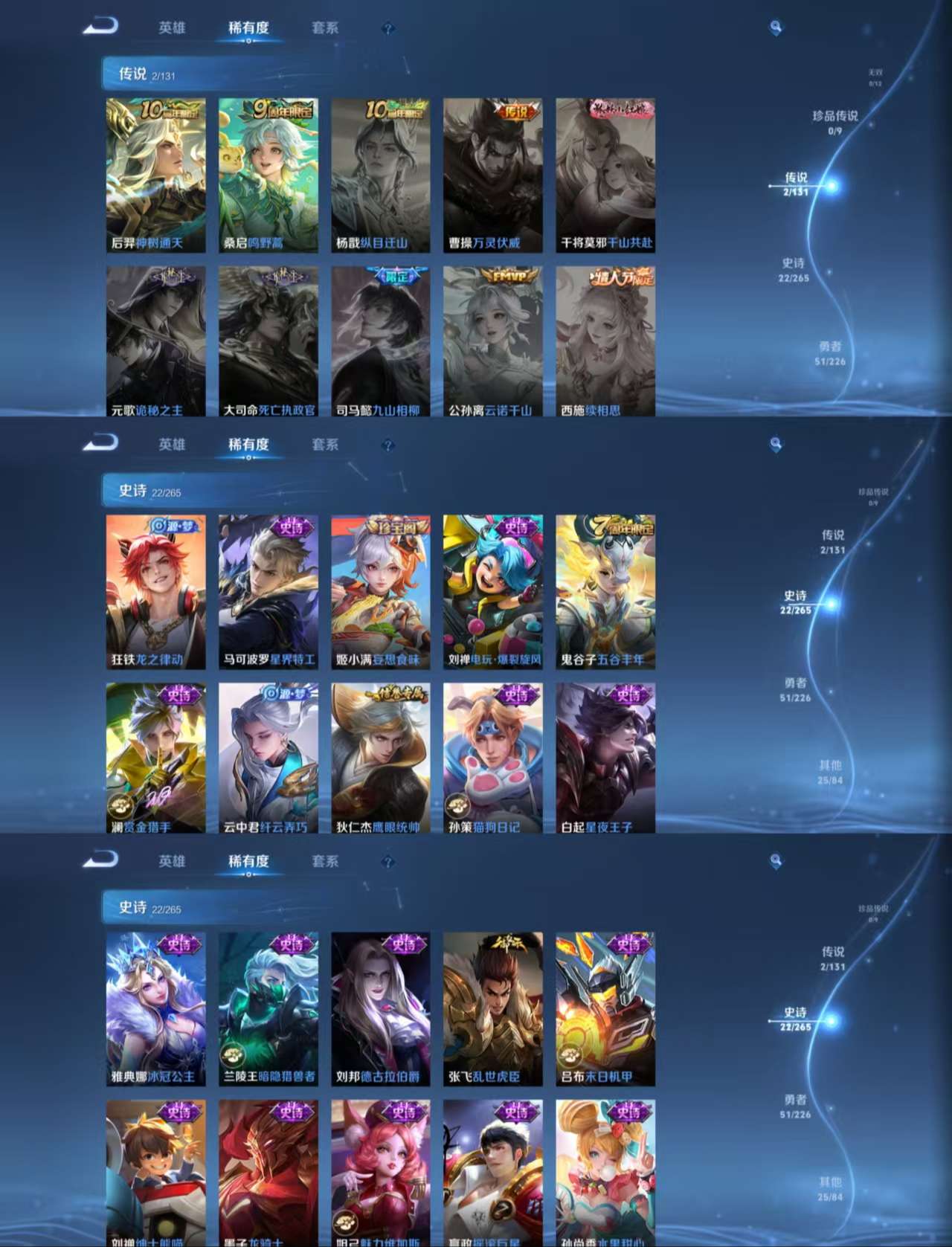 WZCMW3390293王者荣耀账号详情图4