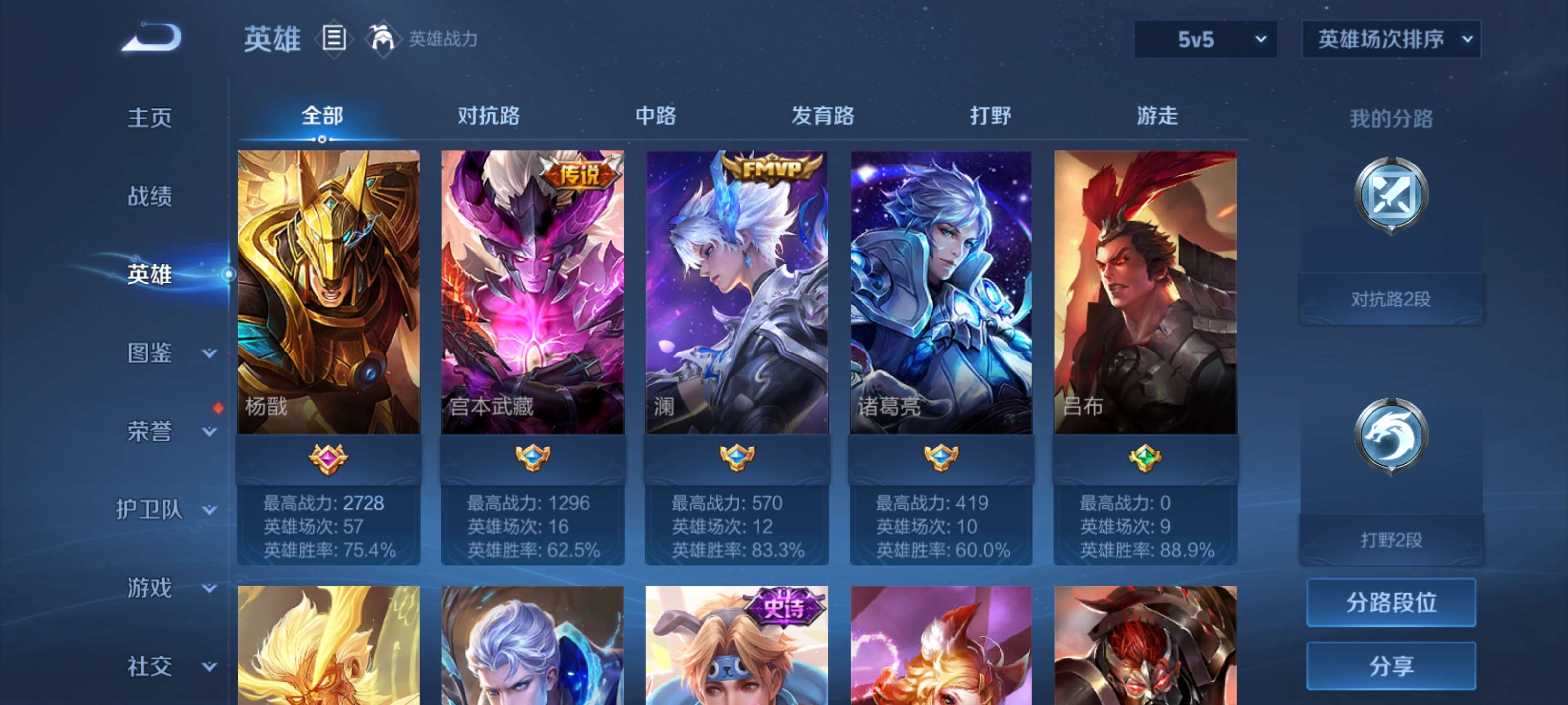 WZCMW3394534王者荣耀账号详情图3