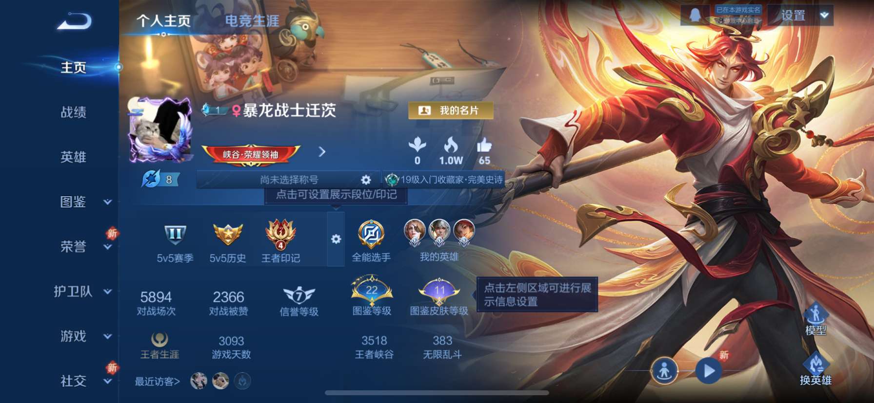 WZCMW3458514王者荣耀账号详情图4