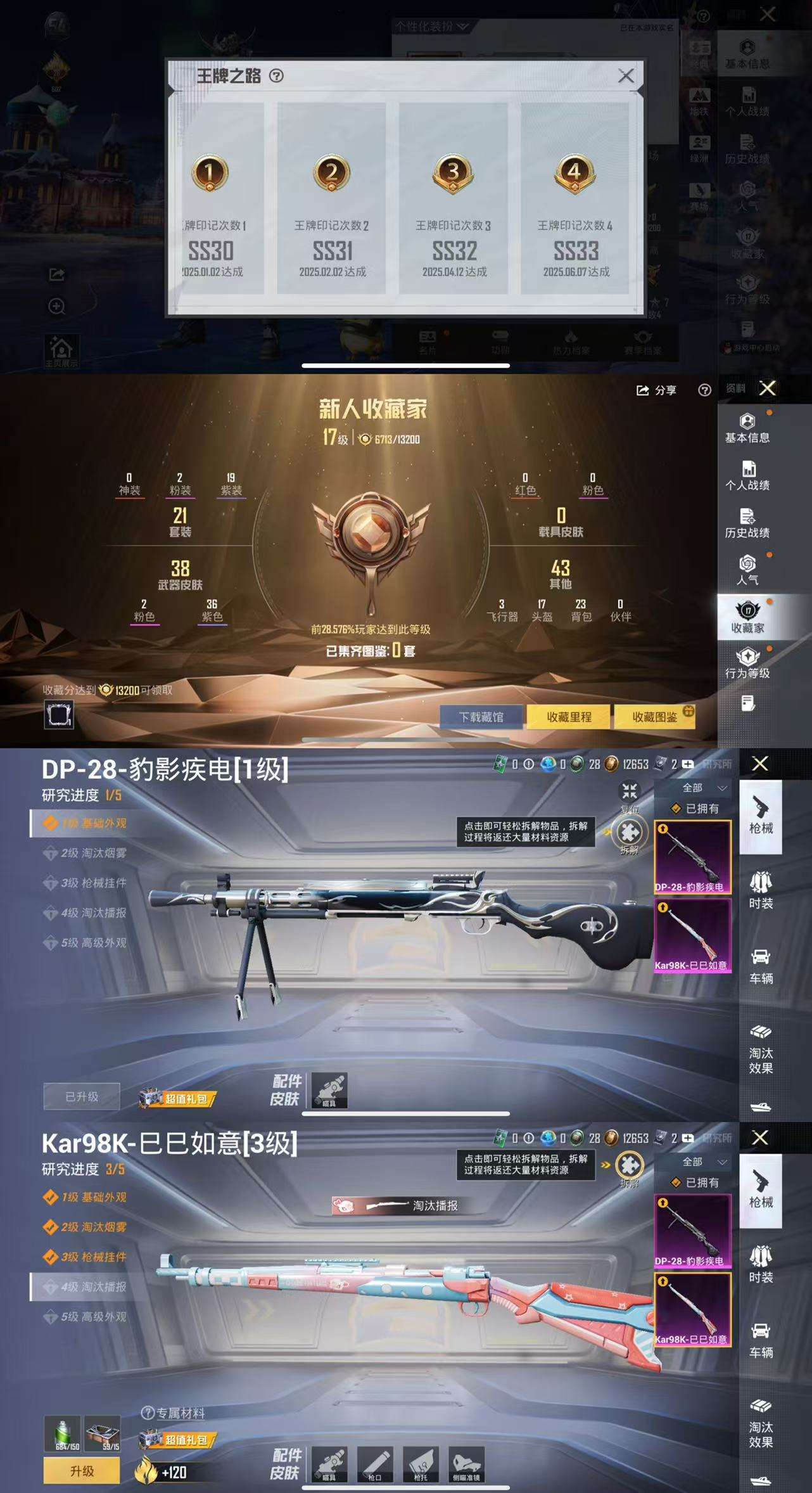 HPCMW3440798和平精英账号详情图3