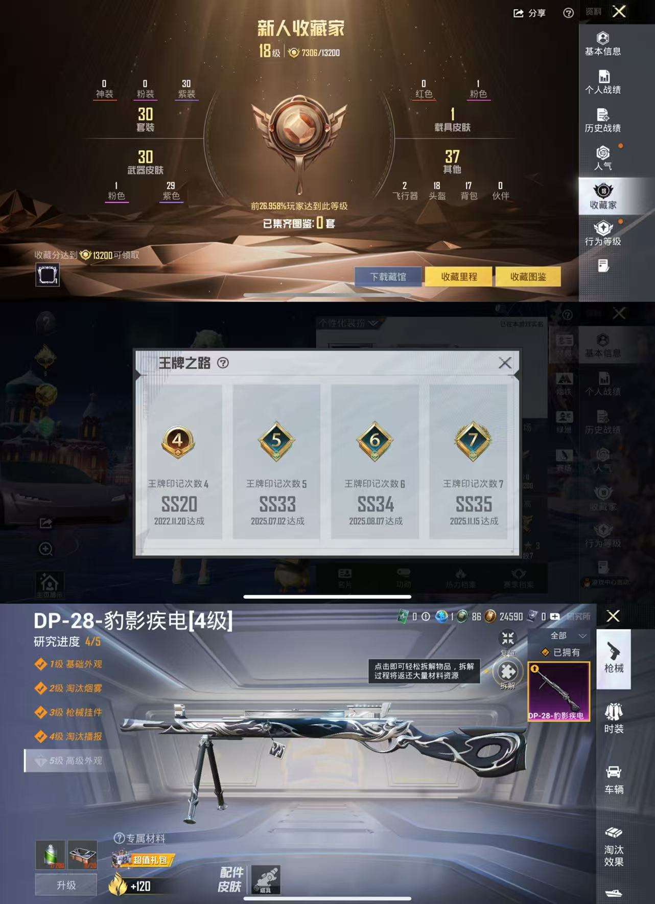 HPCMW3442904和平精英账号详情图4