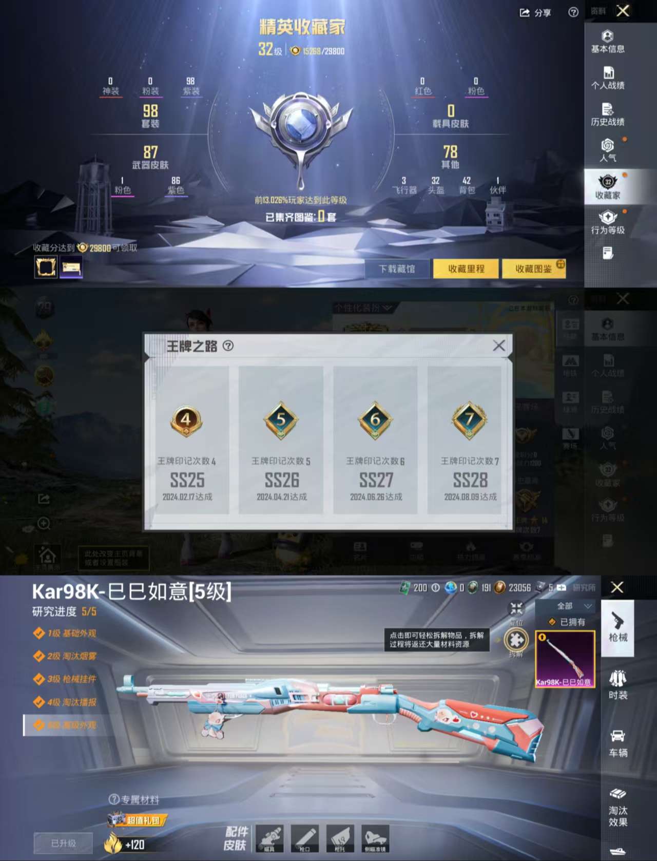 HPCMW3445572和平精英账号详情图3