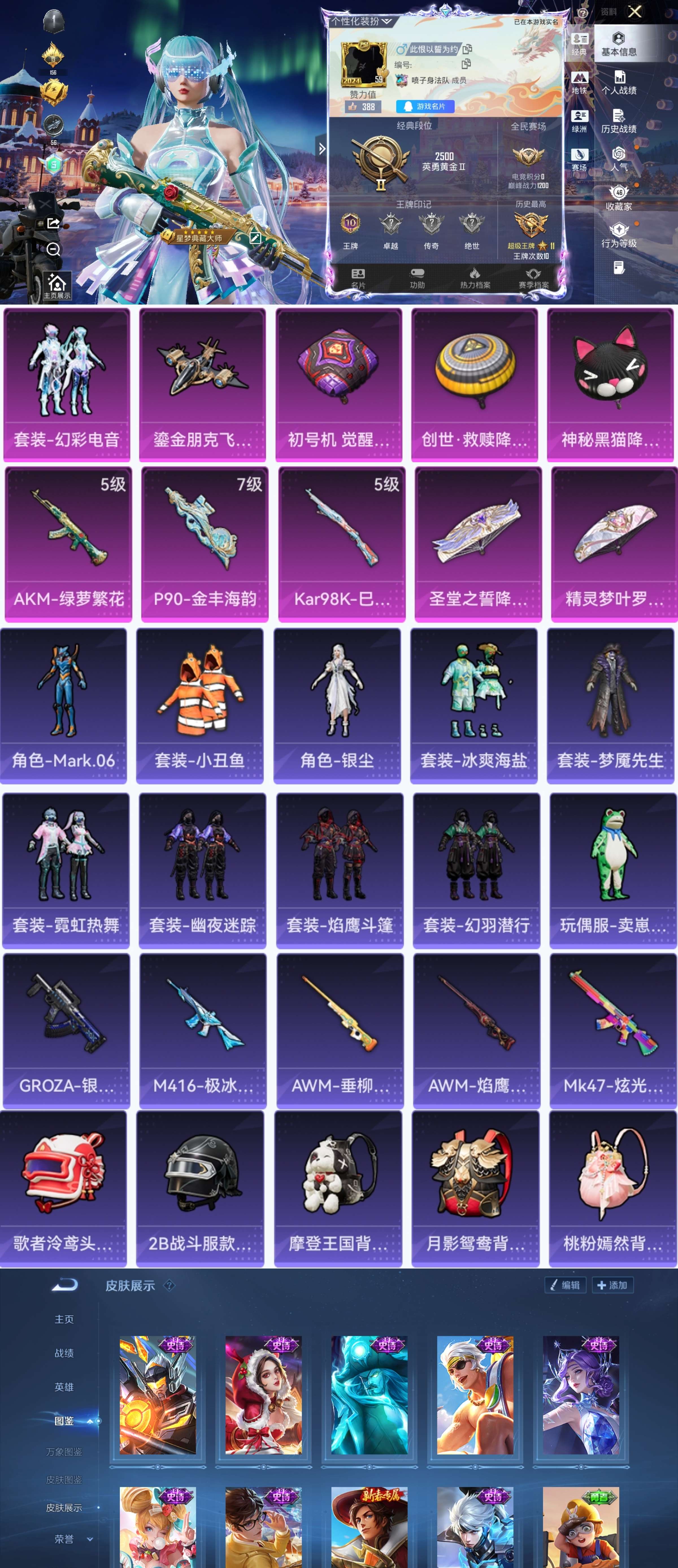 HPCMW3446393和平精英账号详情图2