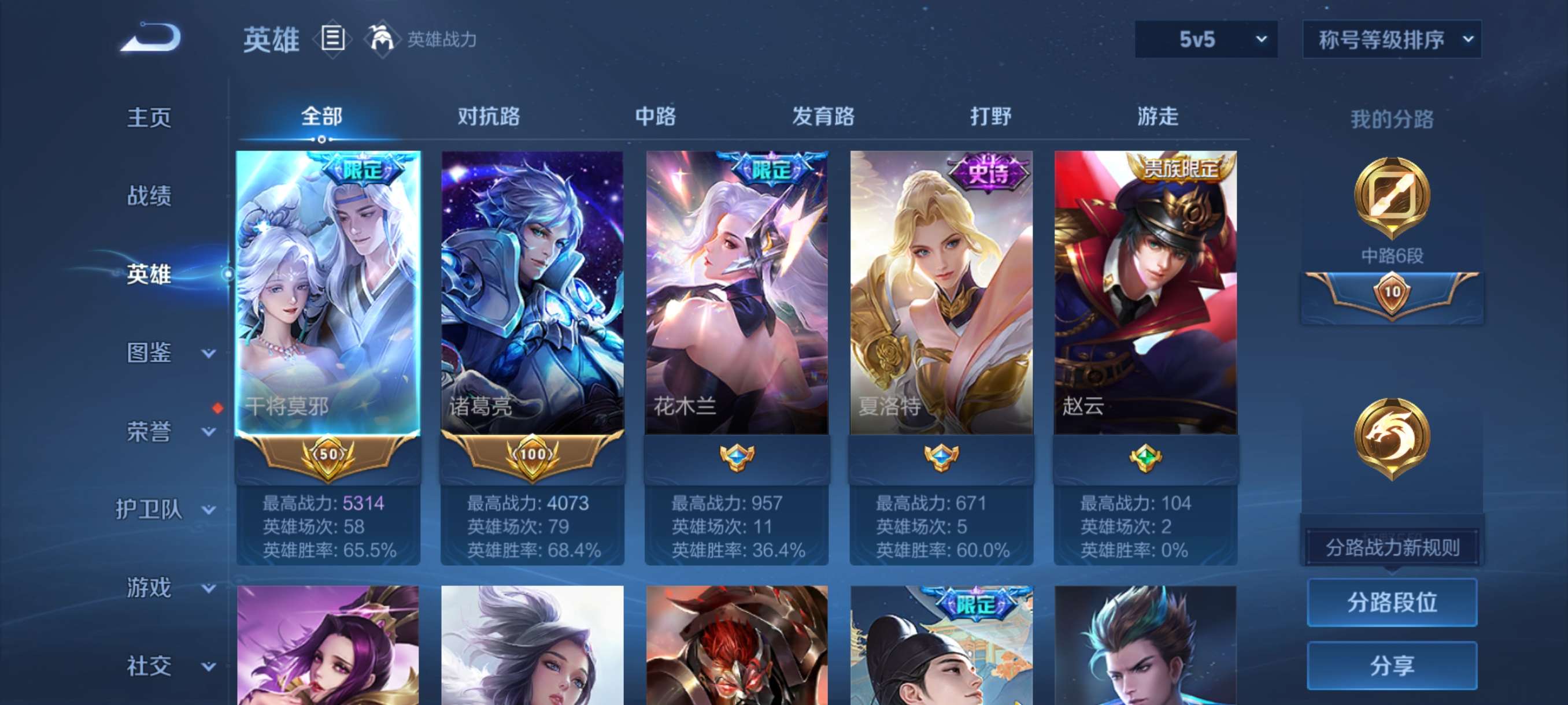 WZCMW3464246王者荣耀账号详情图2