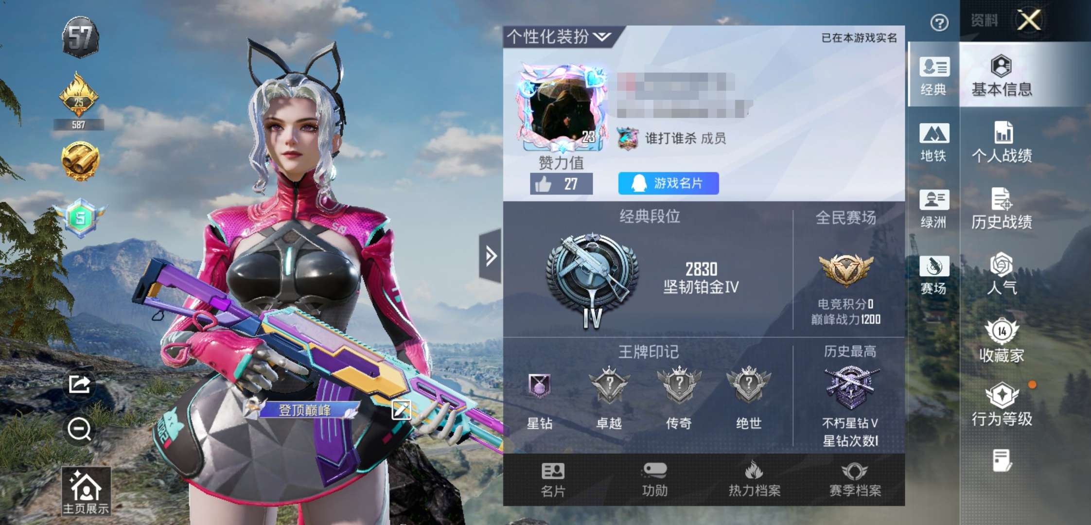 HPCMW3453367和平精英账号详情图3