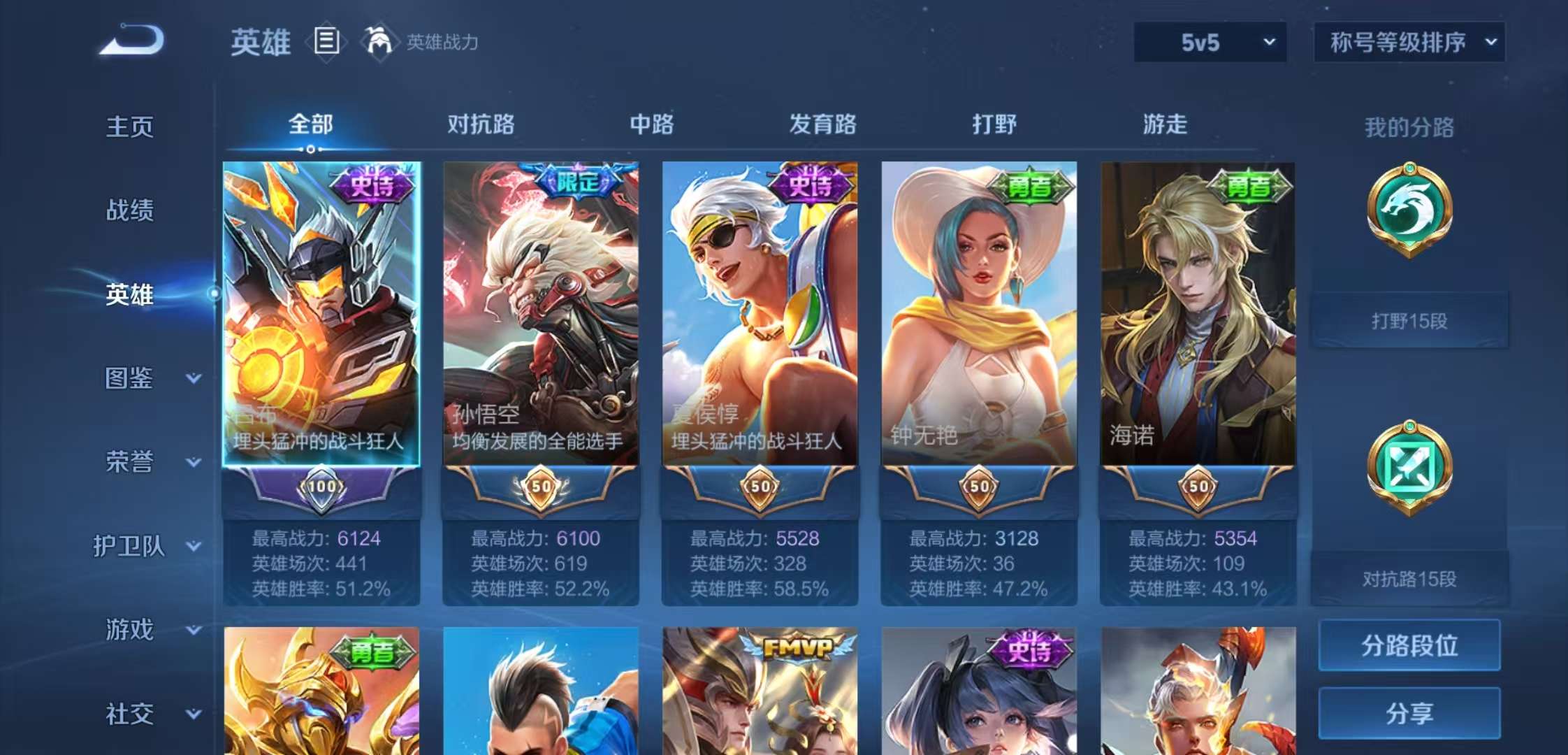 WZCMW3475550王者荣耀账号详情图2