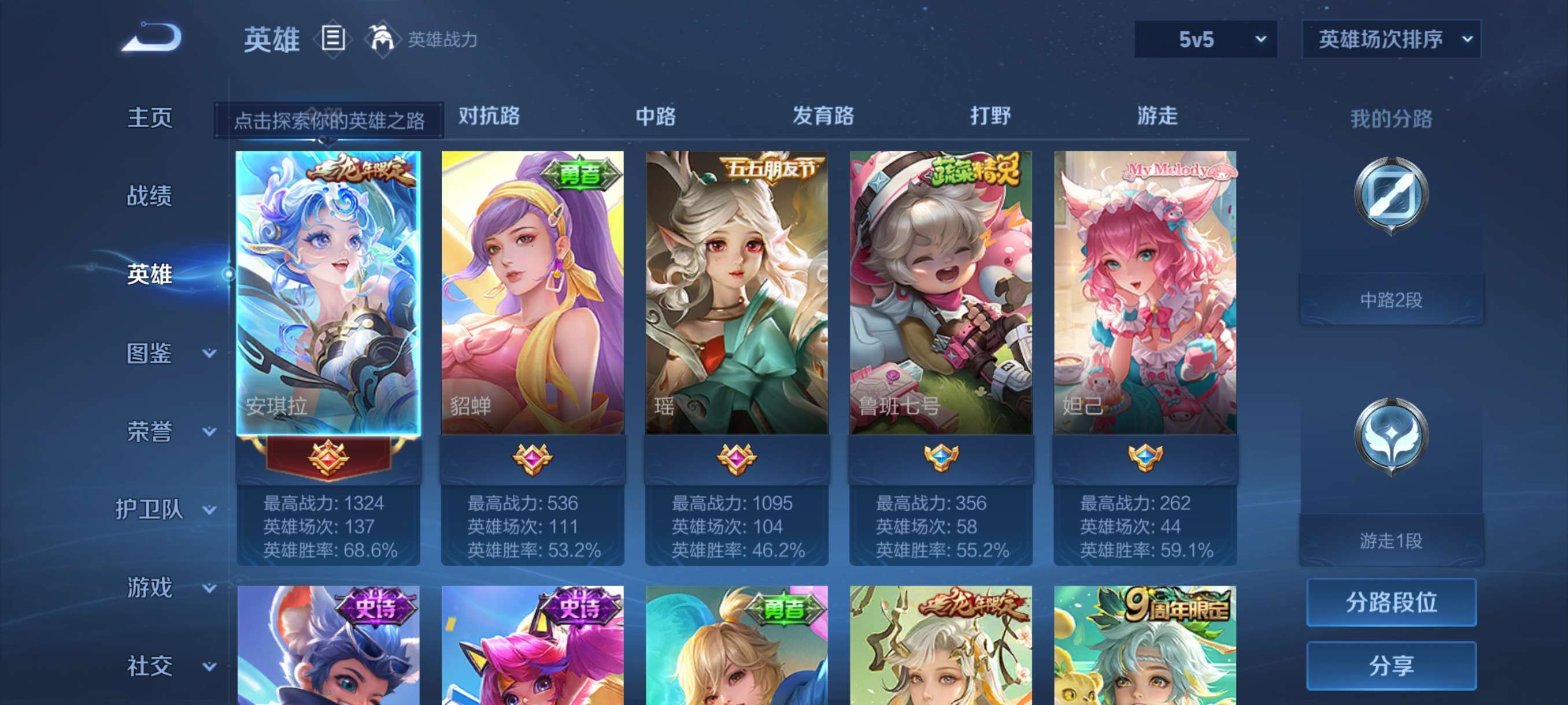 WZCMW3478201王者荣耀账号详情图2