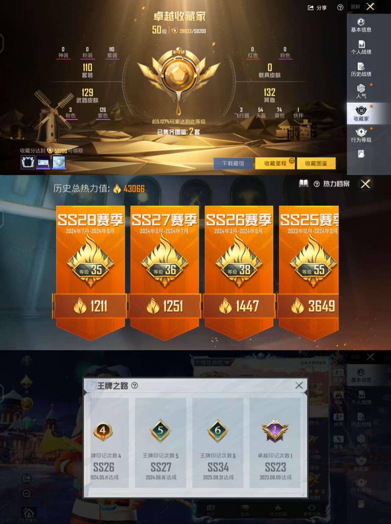 HPCMW3453159和平精英账号详情图3