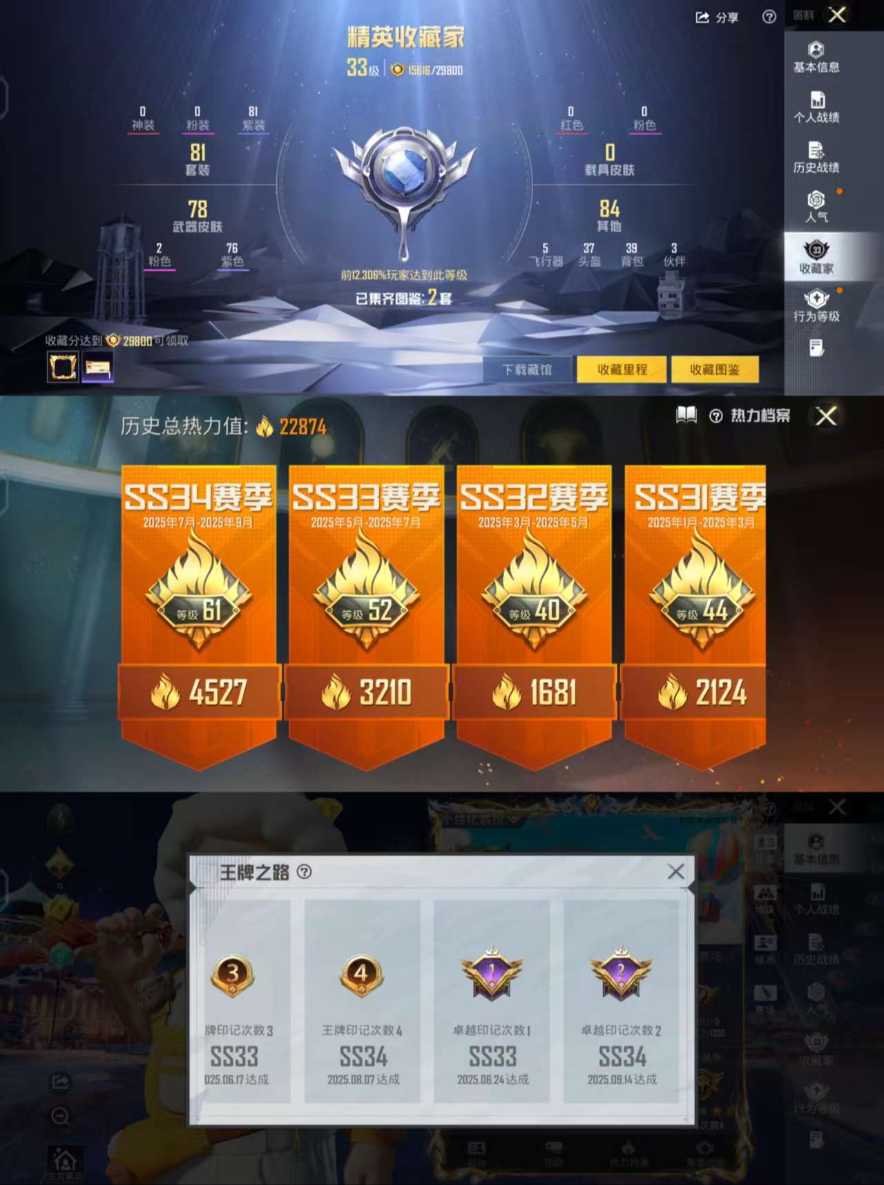 HPCMW3453205和平精英账号详情图3