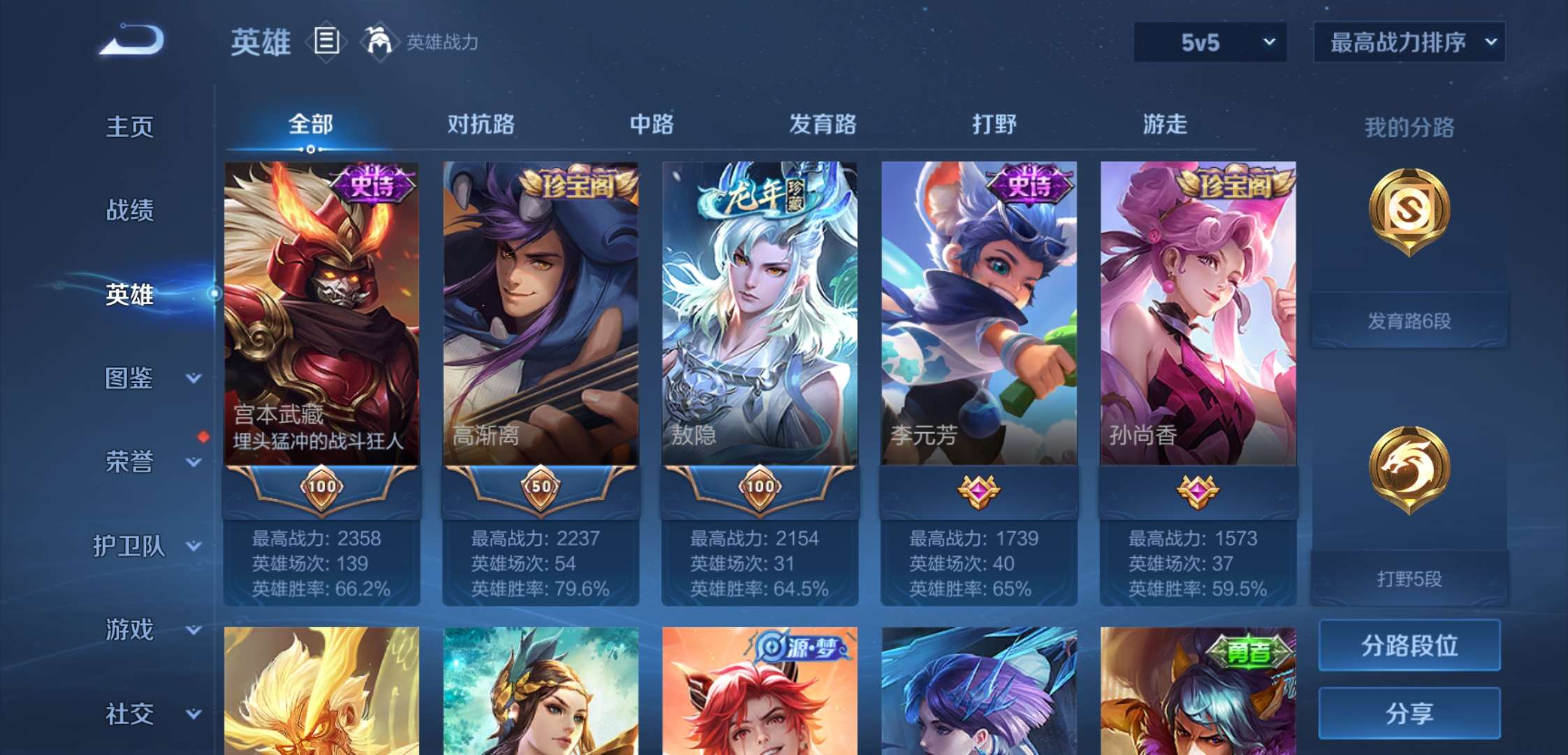 WZCMW3483624王者荣耀账号详情图2