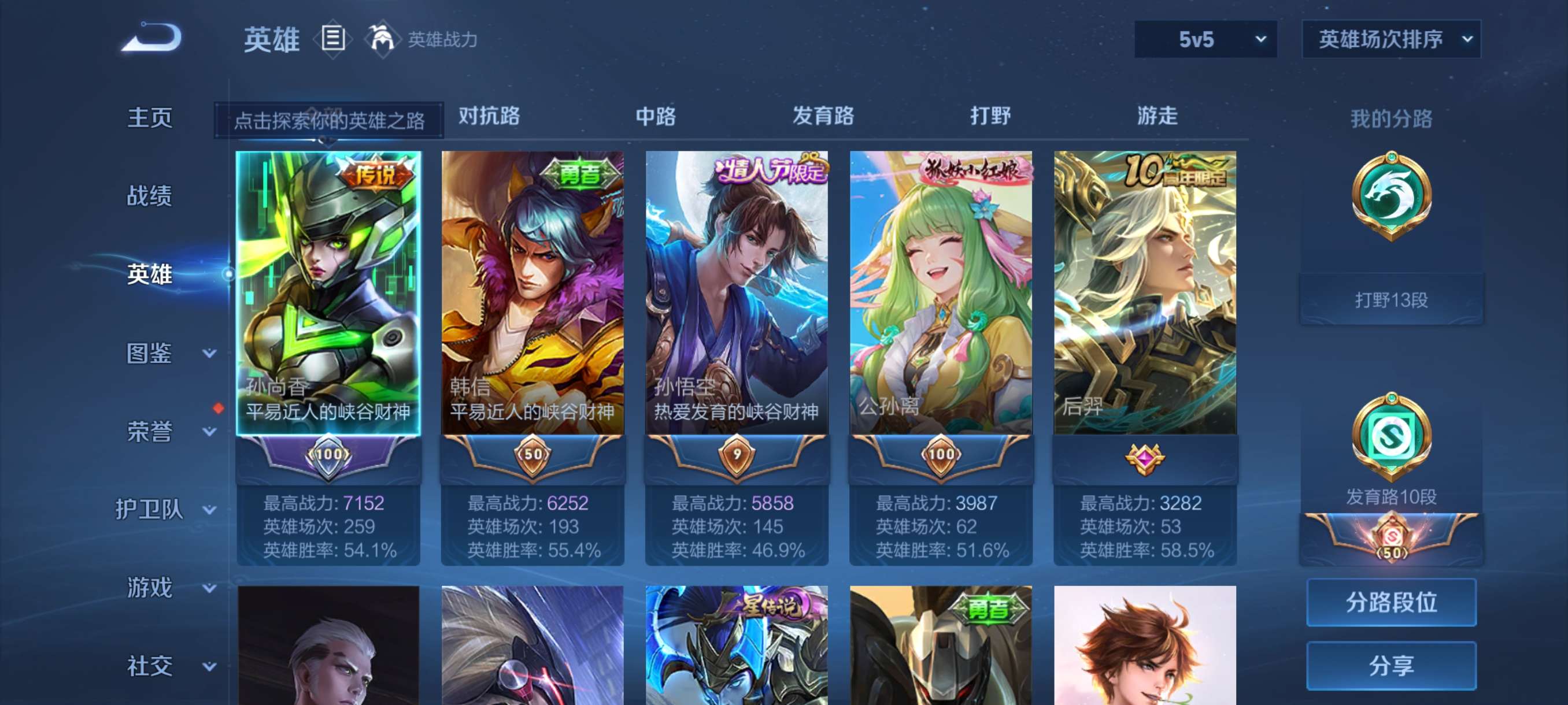 WZCMW3483639王者荣耀账号详情图2