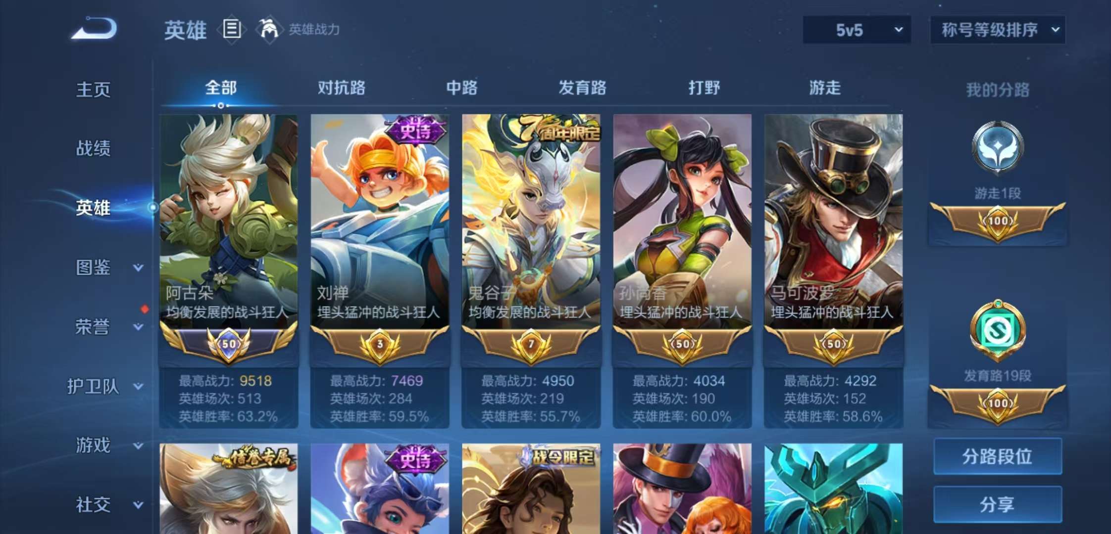 WZCMW43107王者荣耀账号详情图2