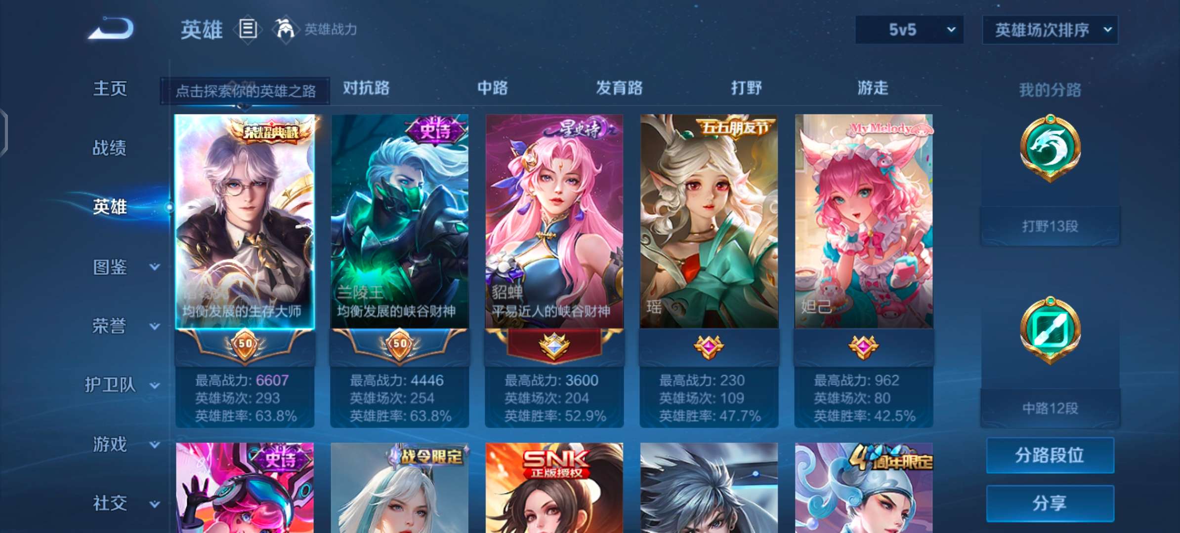 WZCMW416730王者荣耀账号详情图2