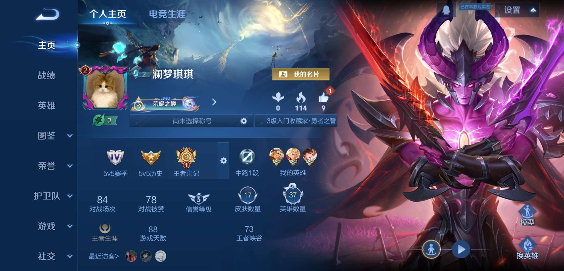 WZCMW450360王者荣耀账号详情图2