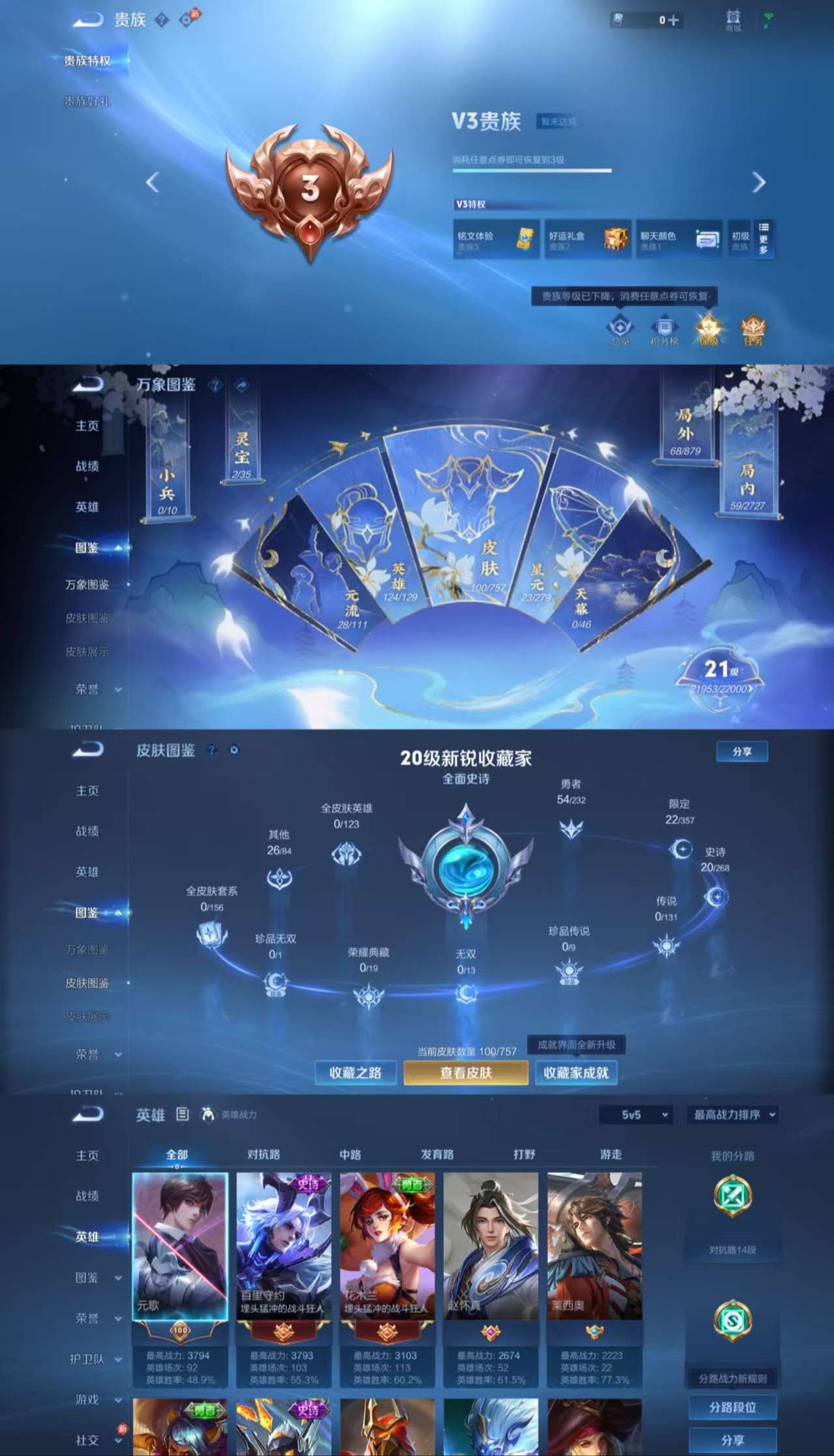 WZCMW456792王者荣耀账号详情图3