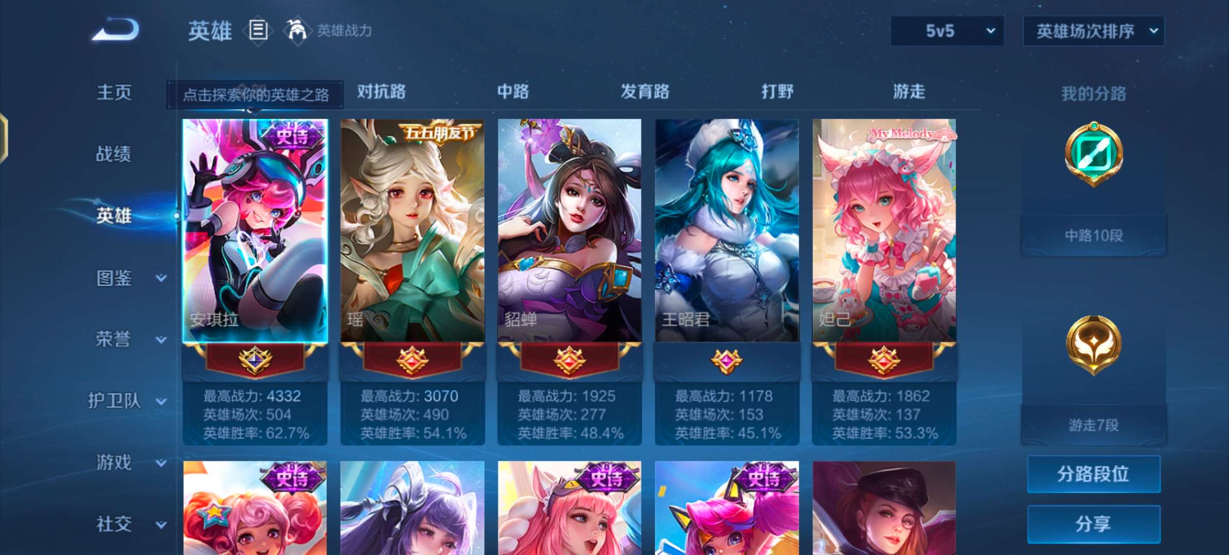 WZCMW464488王者荣耀账号详情图3