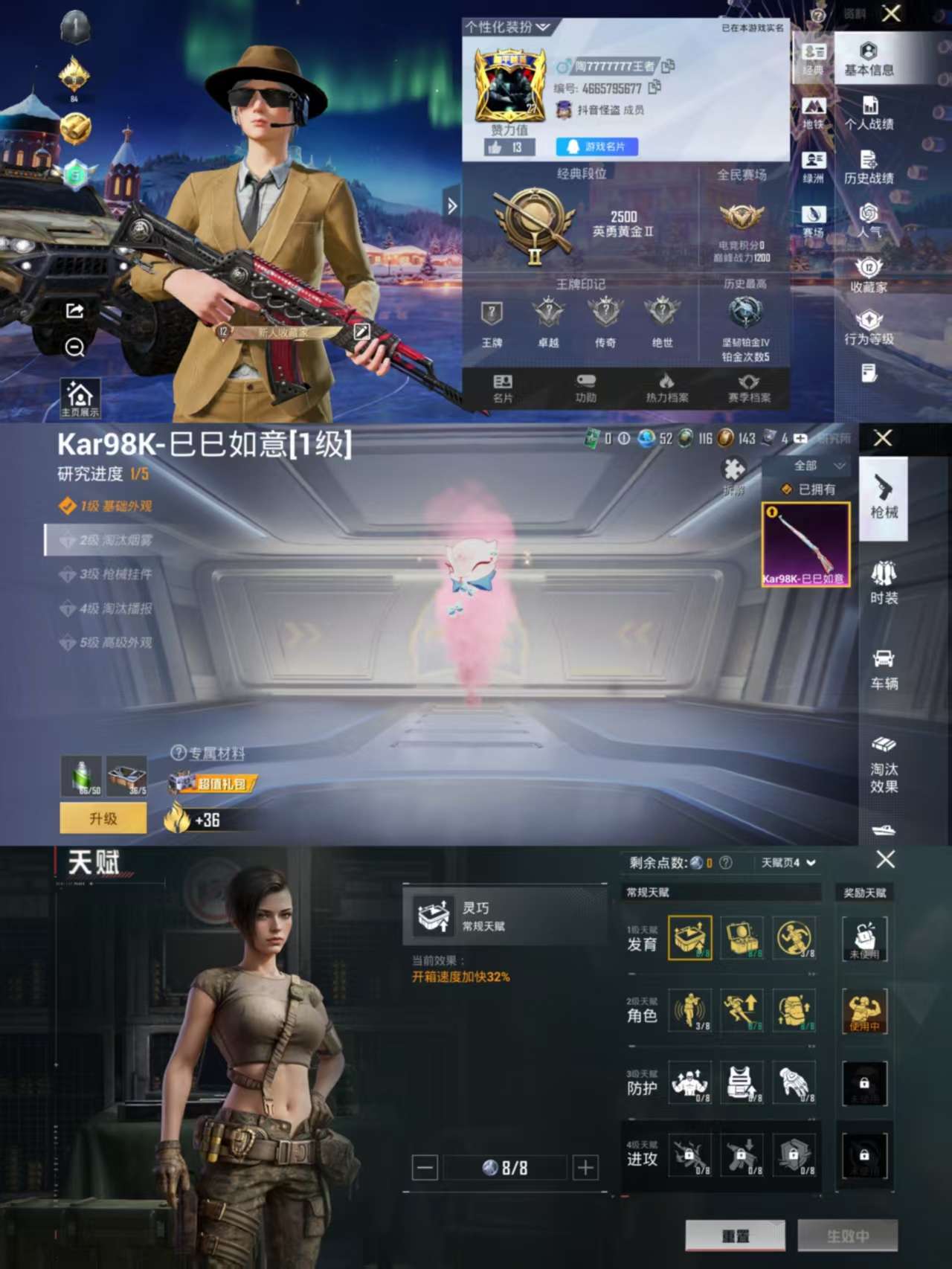 HPCMW456636和平精英账号详情图2