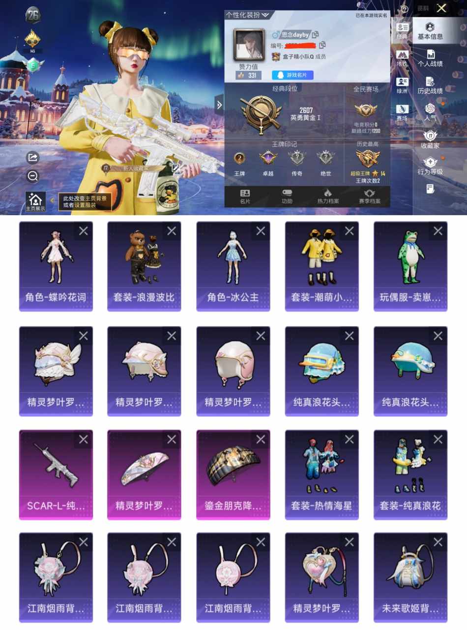 HPCMW462531和平精英账号详情图2