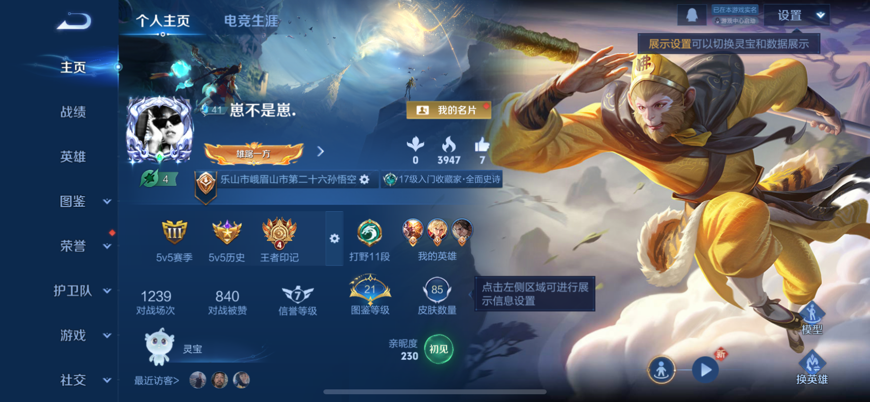 WZCMW4111241王者荣耀账号详情图2