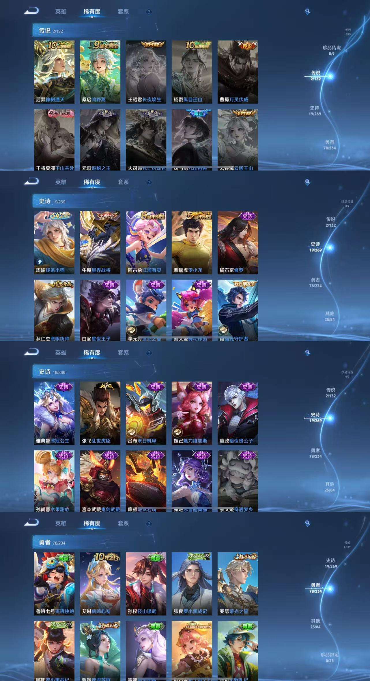 WZCMW4118615王者荣耀账号详情图4