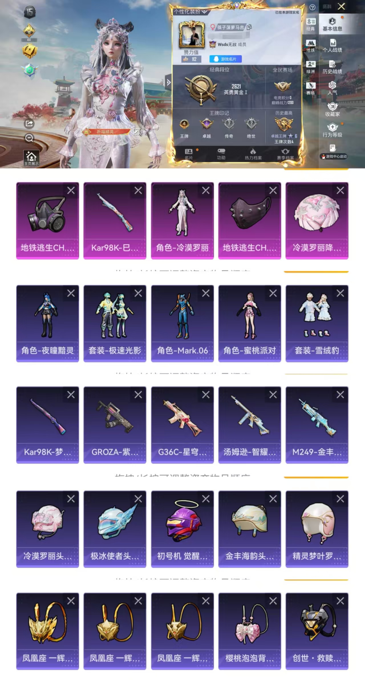 和平精英账号苹果QQ0载具-95套装-116枪皮-HM6516一体号-苹果Q区-1粉装1特效枪1飞行器 蓝螳螂【可二次 