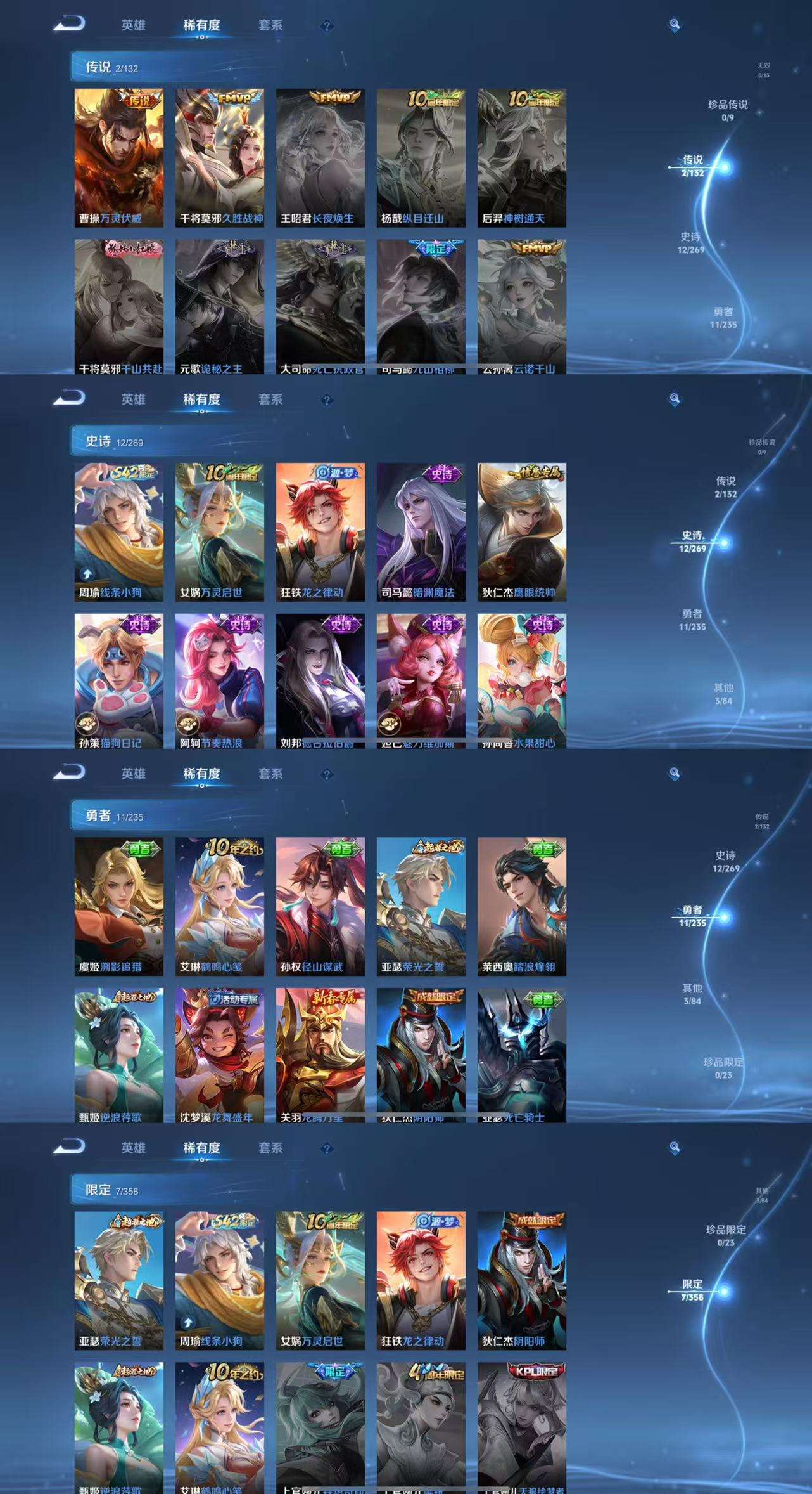 WZCMW4132651王者荣耀账号详情图4