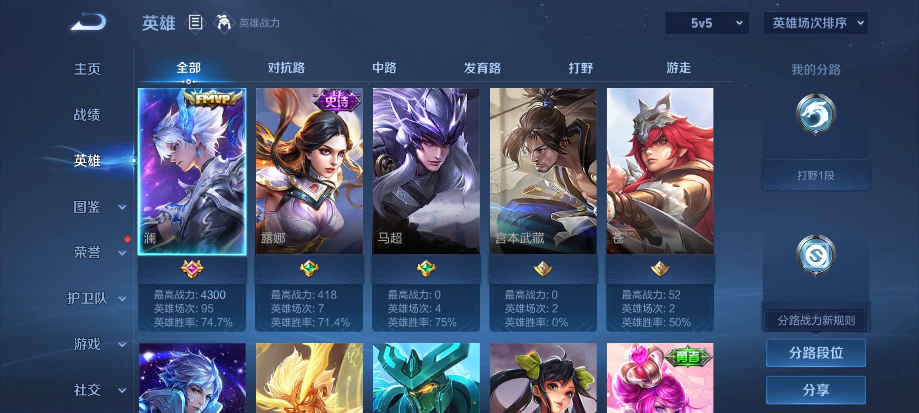 WZCMW4139599王者荣耀账号详情图3