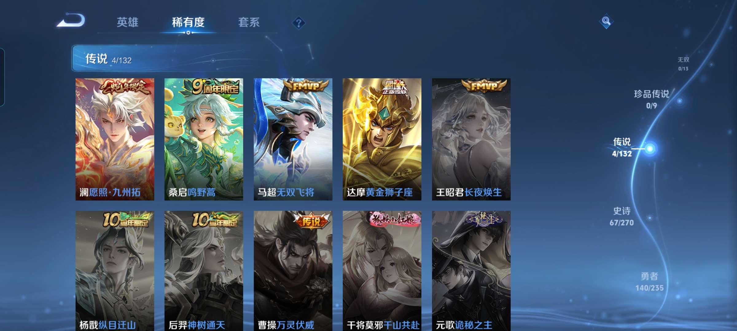 WZCMW4139962王者荣耀账号详情图4