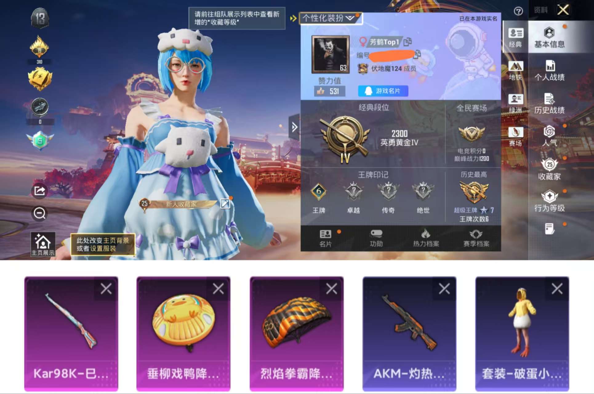 HPCMW478041和平精英账号详情图2