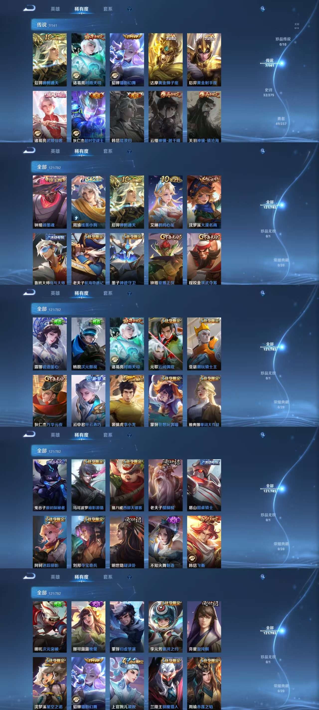 WZCMW4194452王者荣耀账号详情图4