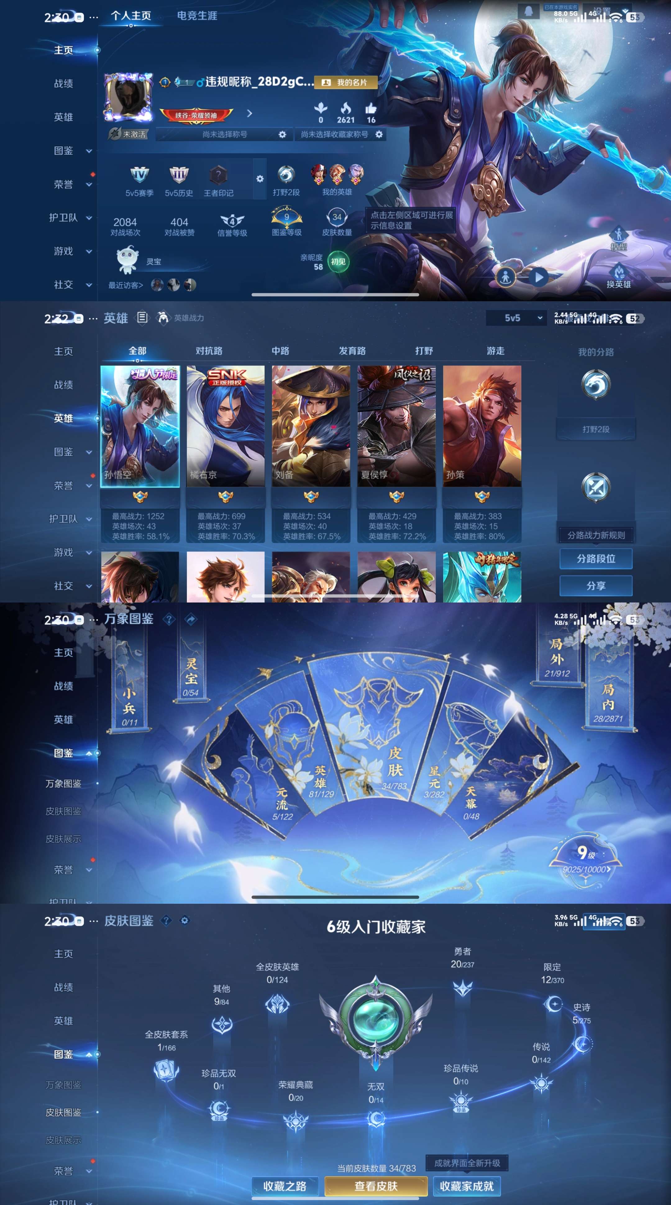 WZCMW4236147王者荣耀账号详情图2