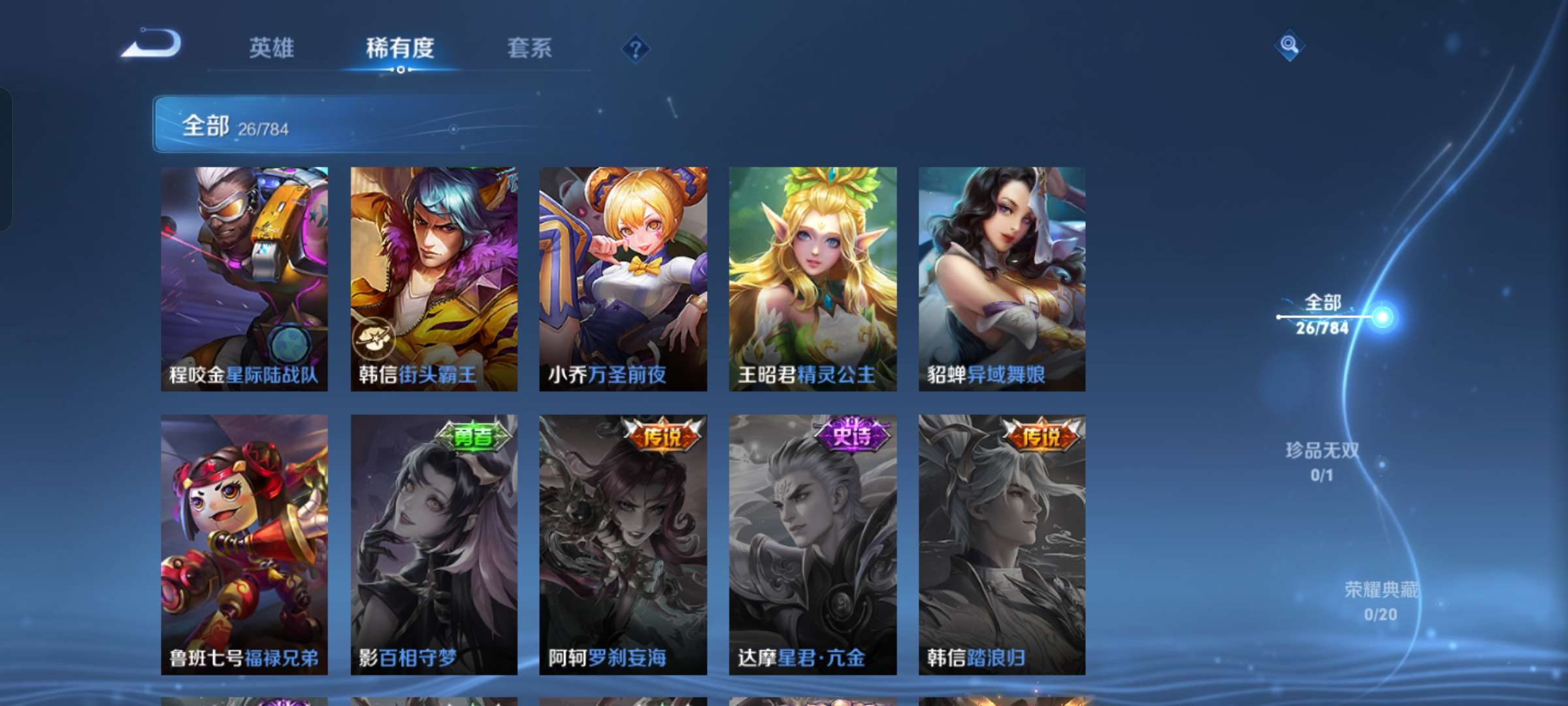 WZCMW4261010王者荣耀账号详情图3 WZCMW4261010王者荣耀账号详情图3