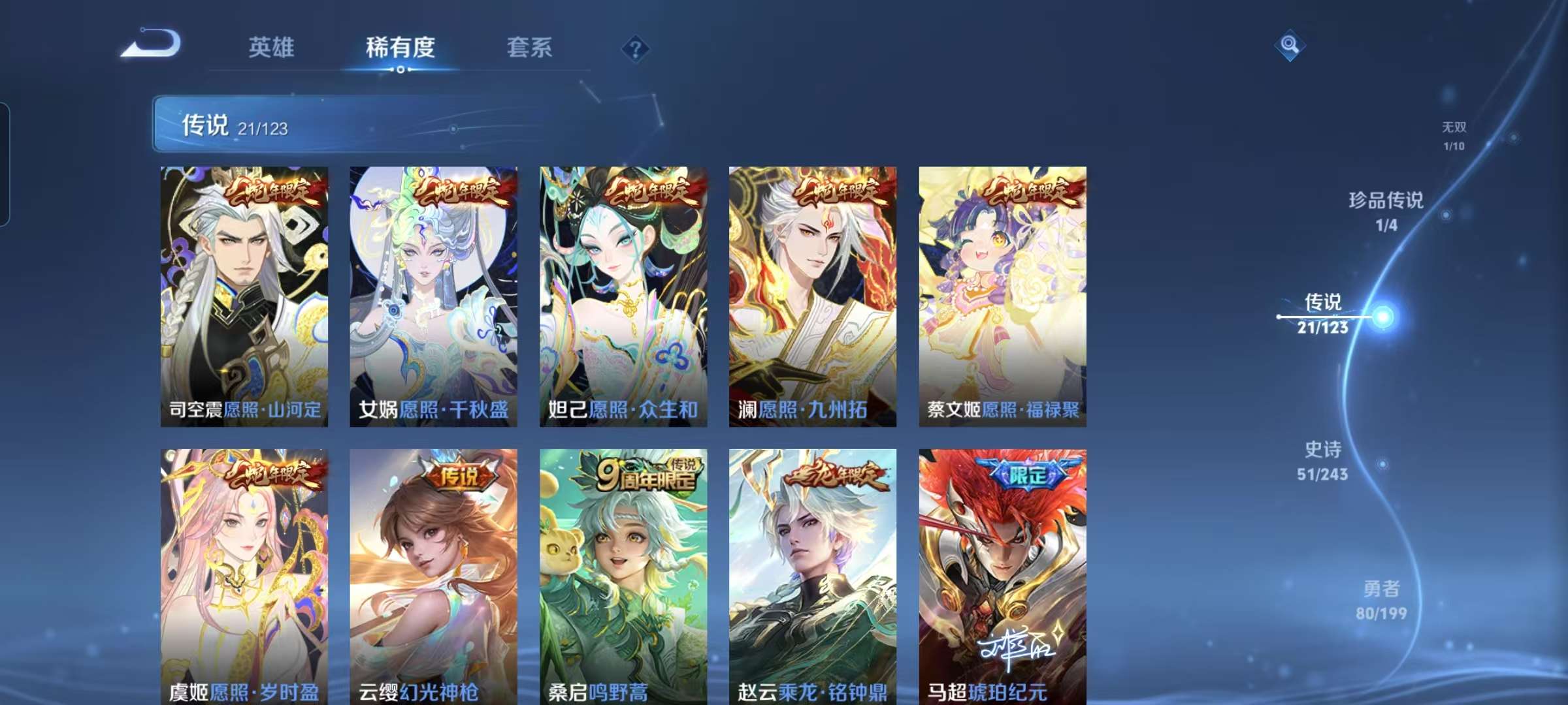 WZCMW4282427王者荣耀账号详情图5