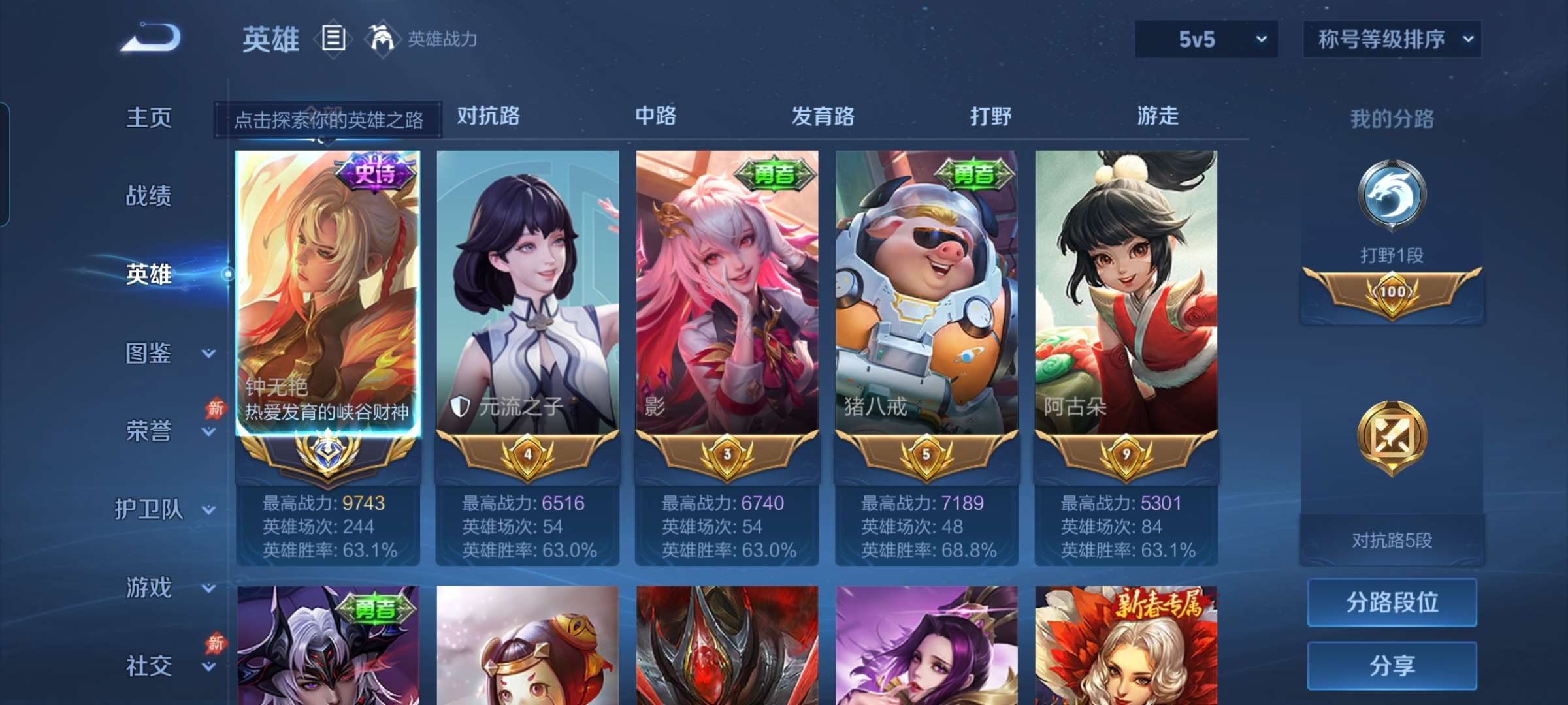 WZCMW4294021王者荣耀账号详情图3