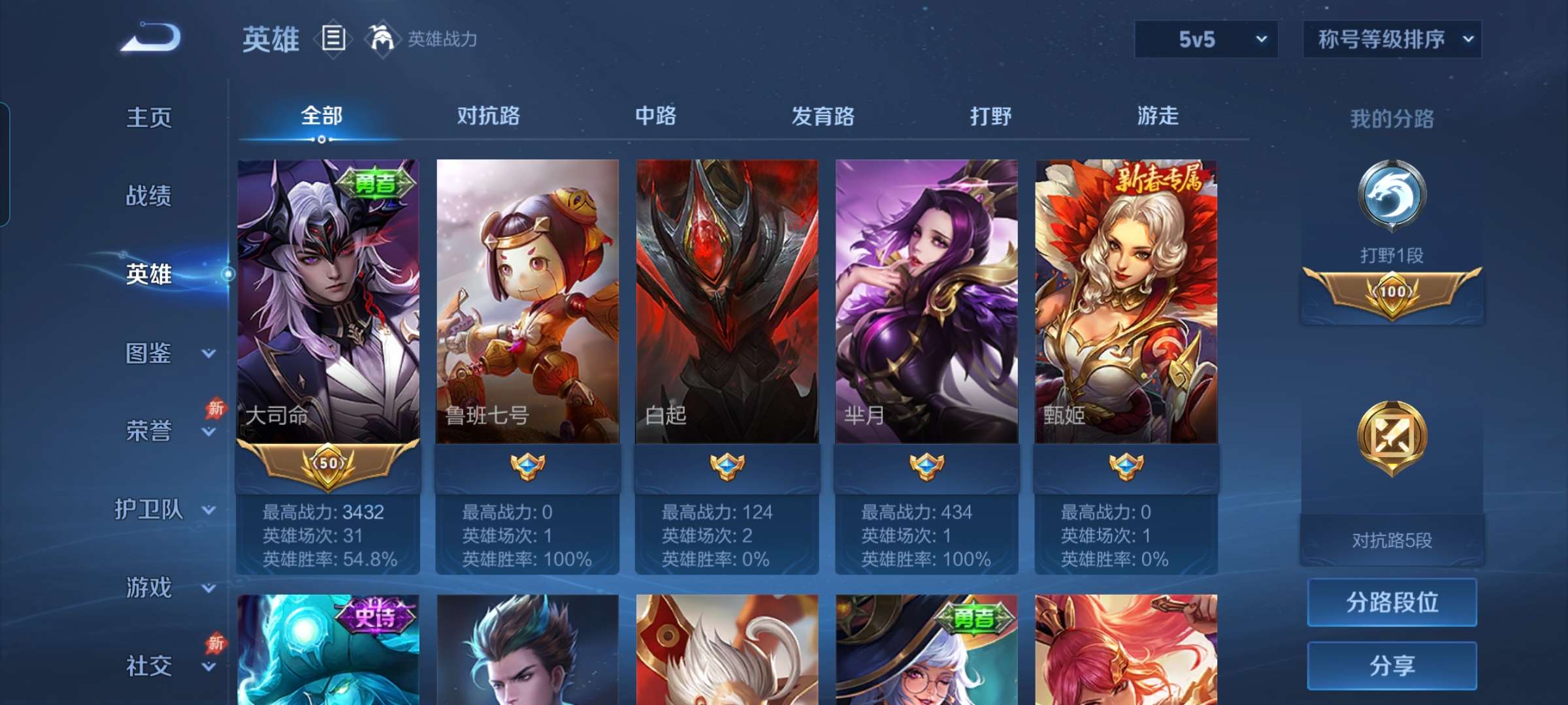 WZCMW4294021王者荣耀账号详情图5