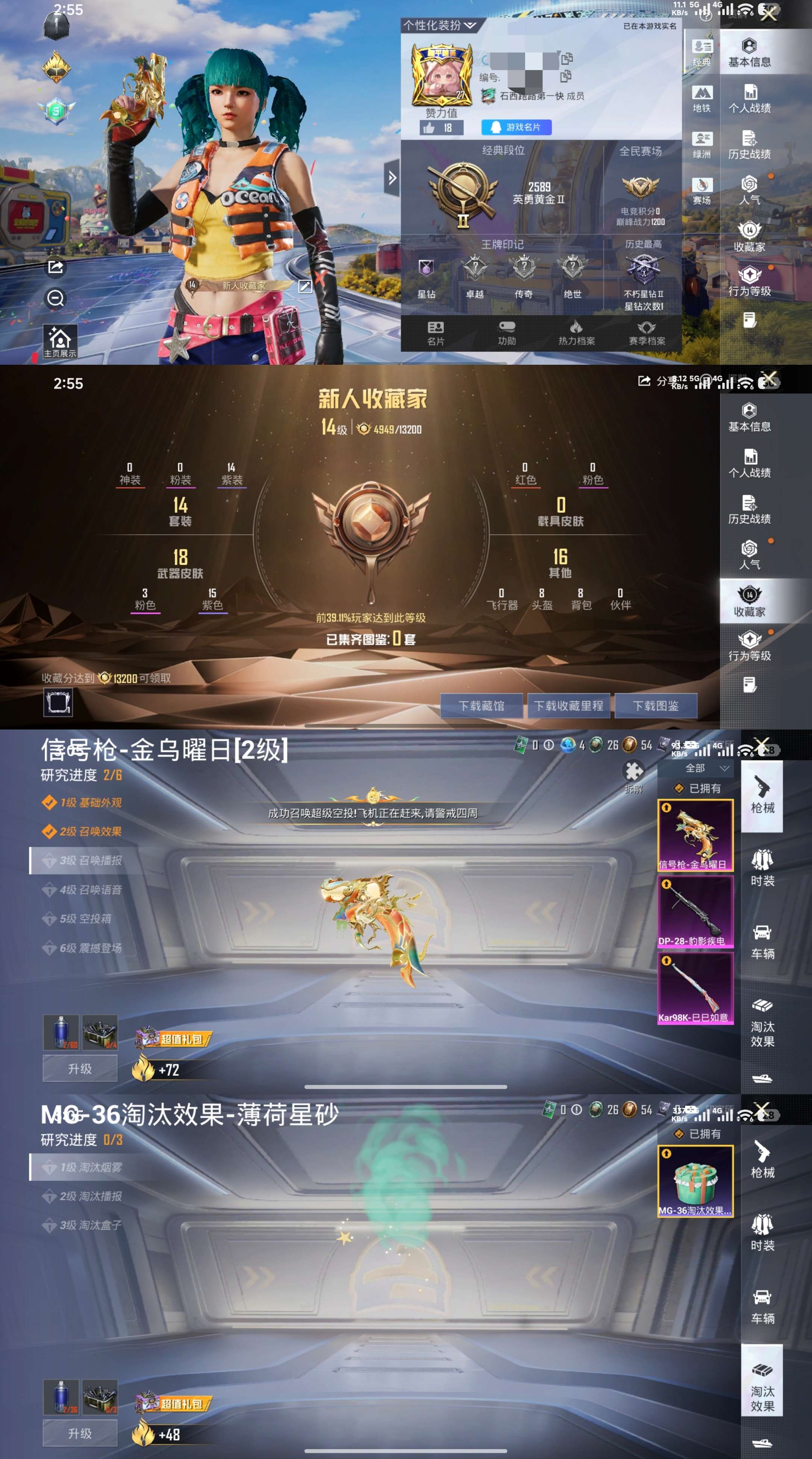 HPCMW4191486和平精英账号详情图1