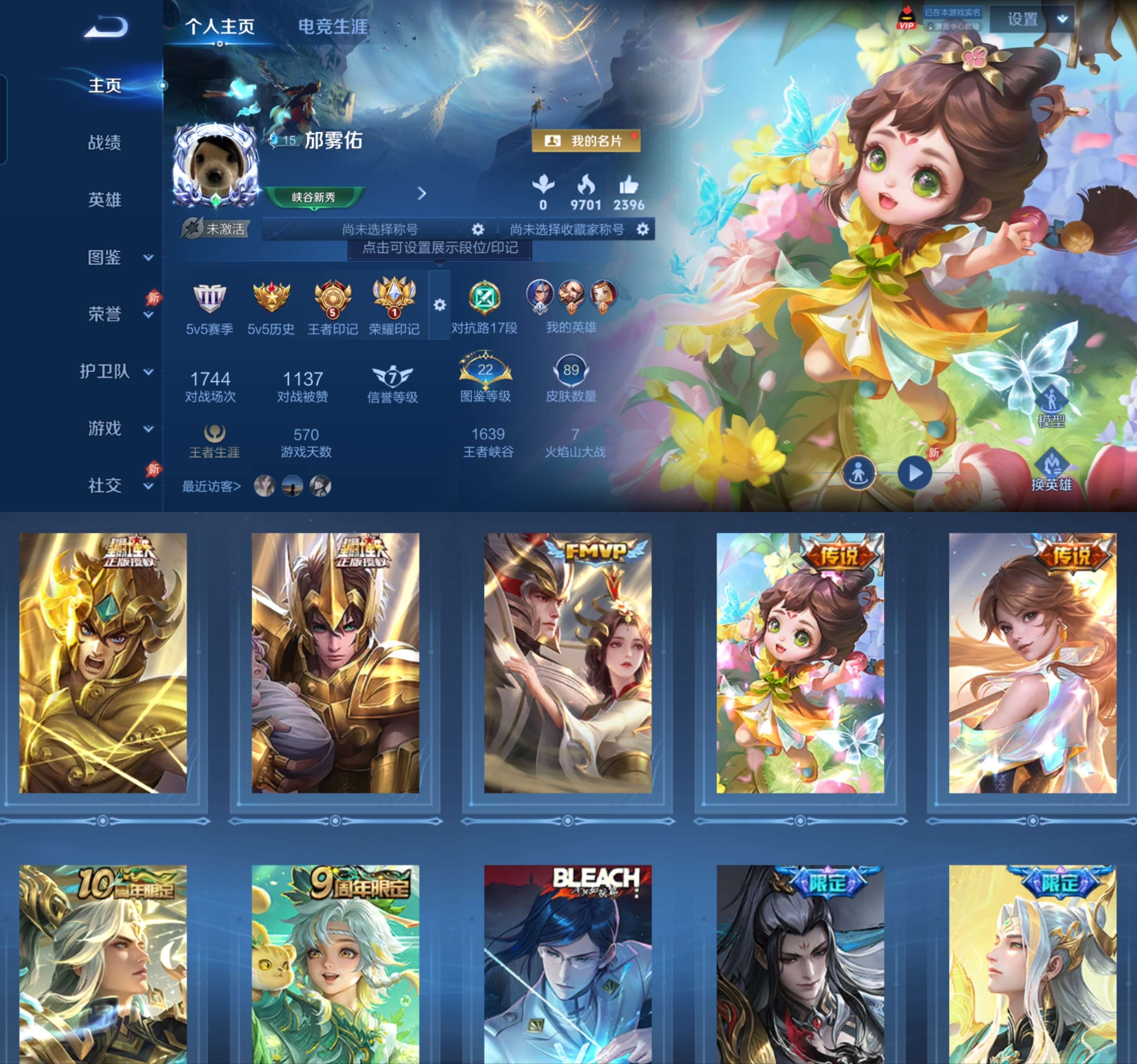 WZCMW4333710王者荣耀账号详情图1