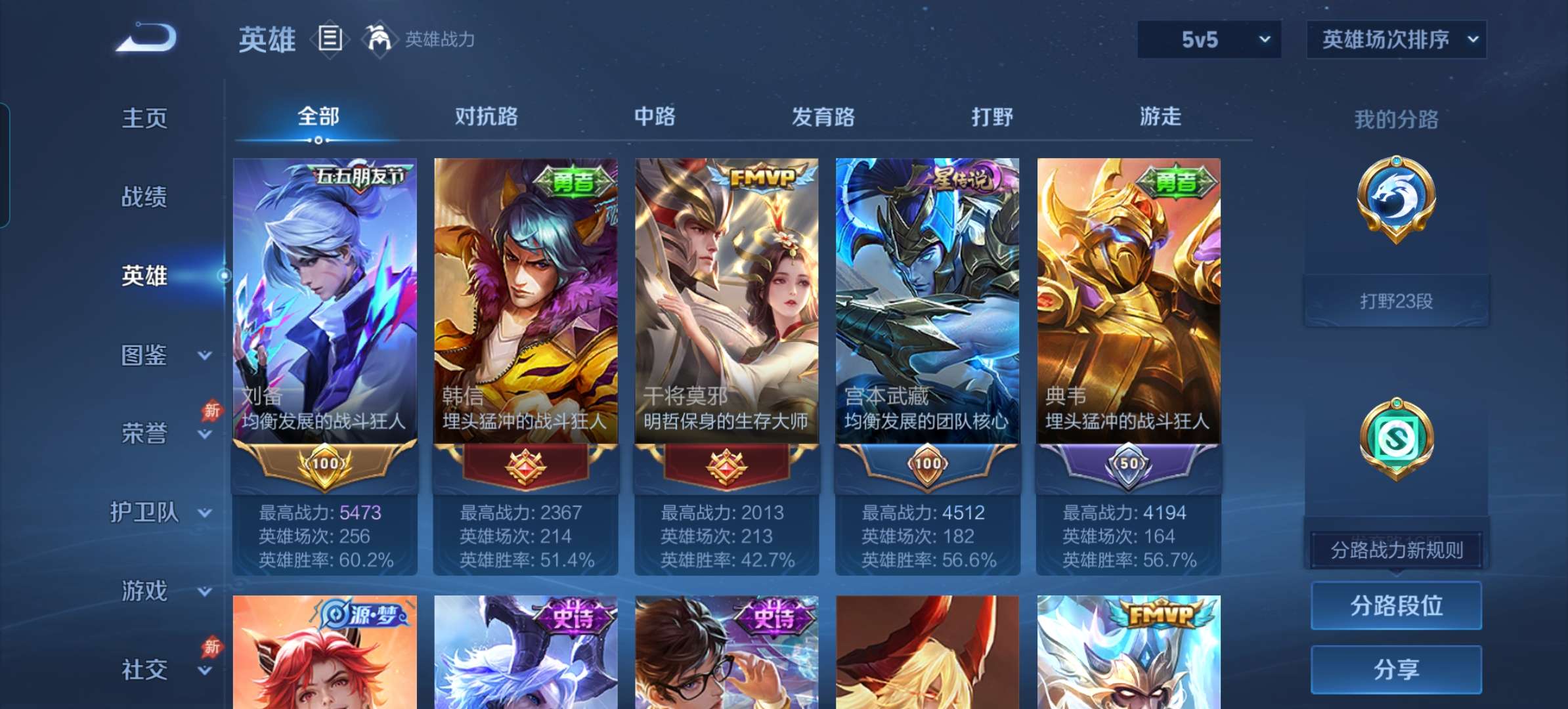 WZCMW4380215王者荣耀账号详情图2 WZCMW4380215王者荣耀账号详情图2